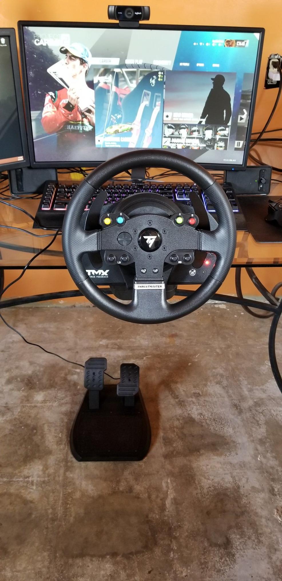 Thrustmaster TMX Racing Wheel with Force Feedback and Racing Pedals (Compatible with Xbox Series X/S, Xbox One, PC) customer photo 2