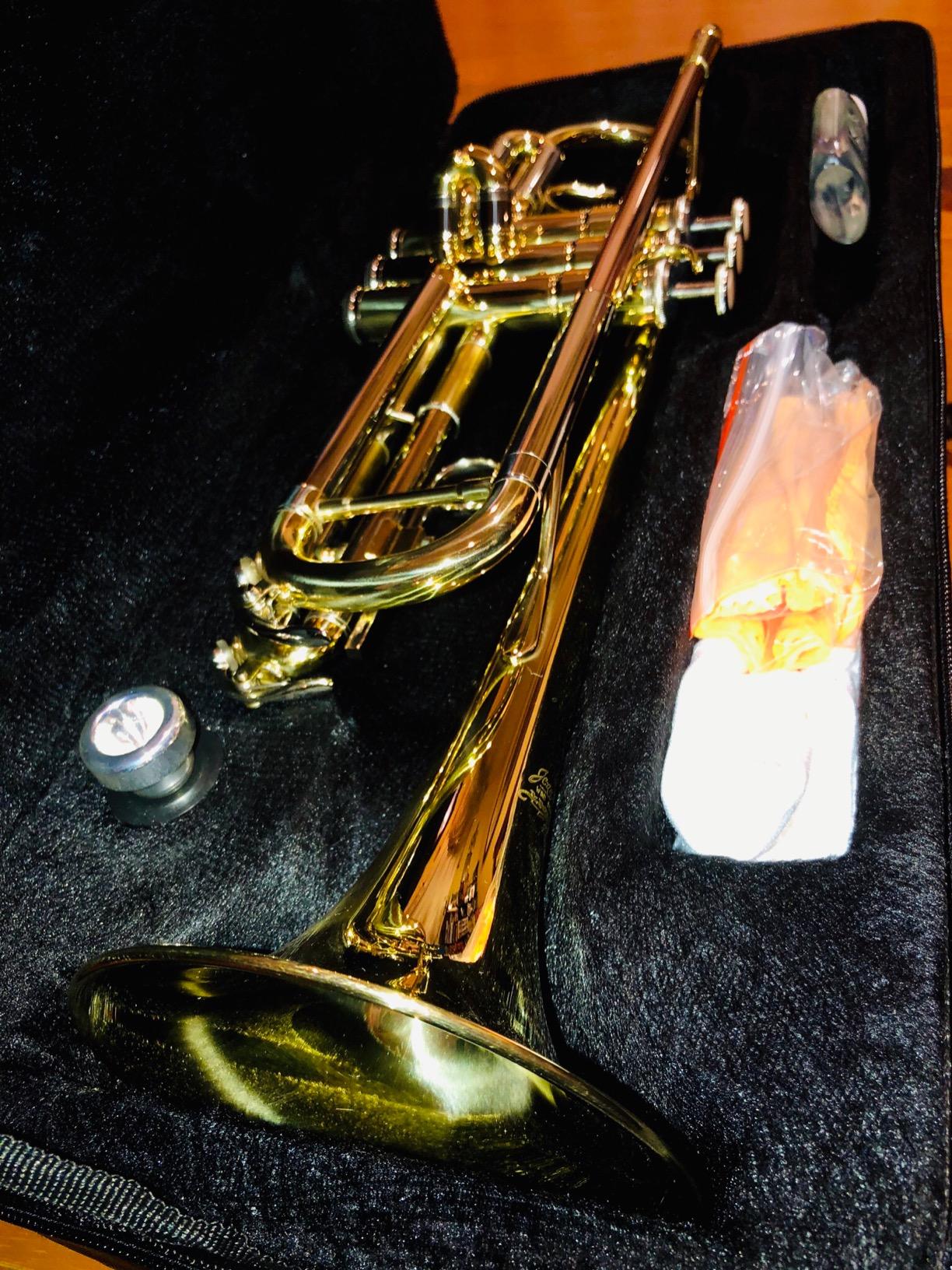 Jean Paul TR-430 Intermediate Bb Trumpet - Brass Lacquered with Rose Brass Leadpipe customer photo 1