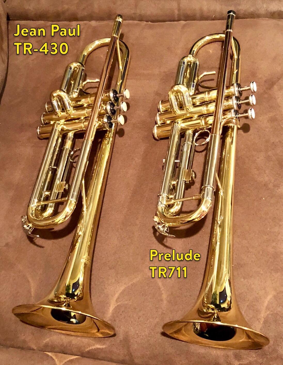 Jean Paul TR-430 Intermediate Bb Trumpet - Brass Lacquered with Rose Brass Leadpipe customer photo 2
