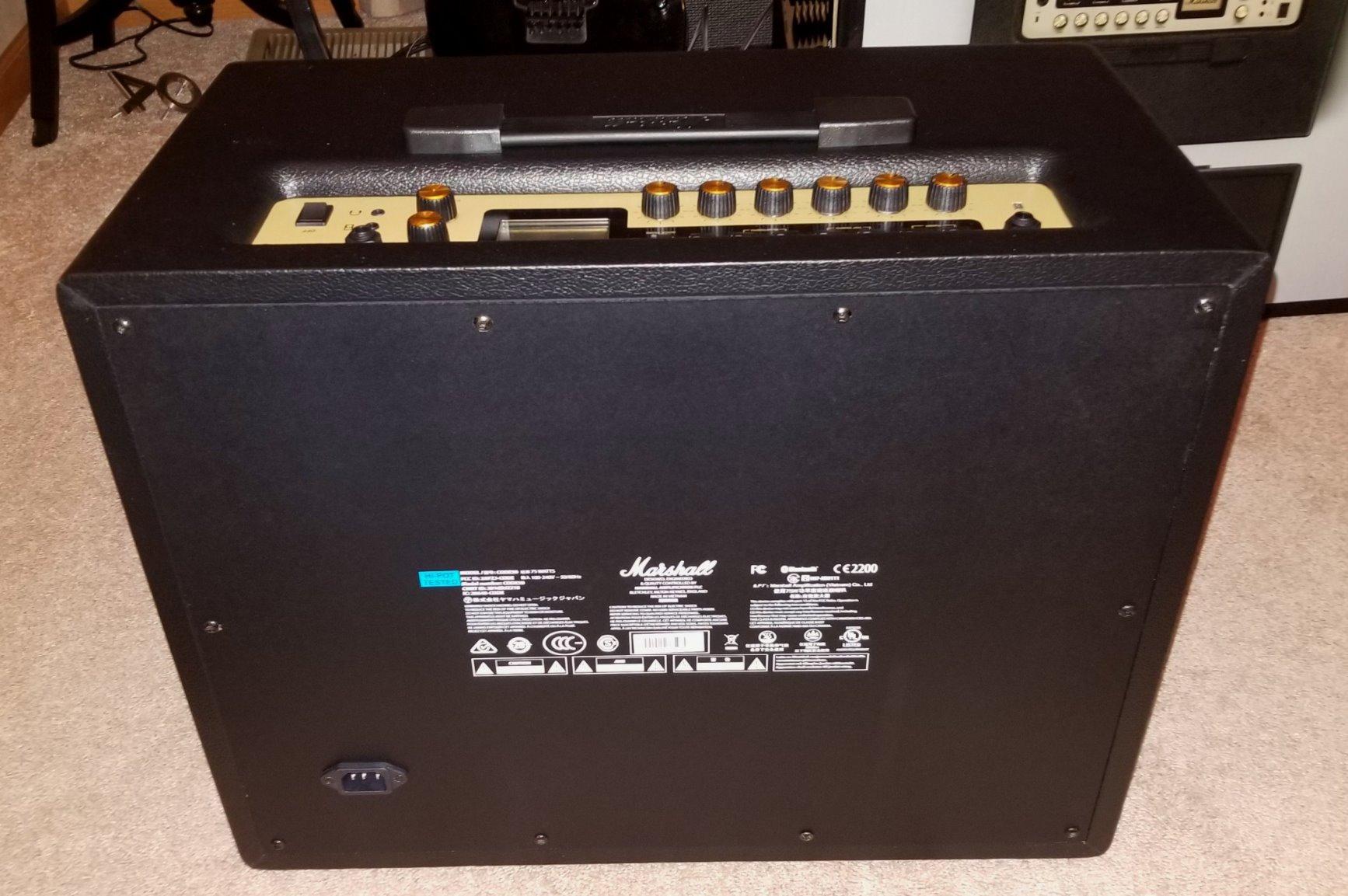 Marshall CODE50 Digital Combo Guitar Amplifier - Digital Effects and 100+ Presets | Preamp and Power Amp Models | Bluetooth Connectivity | 50W Output customer photo 2