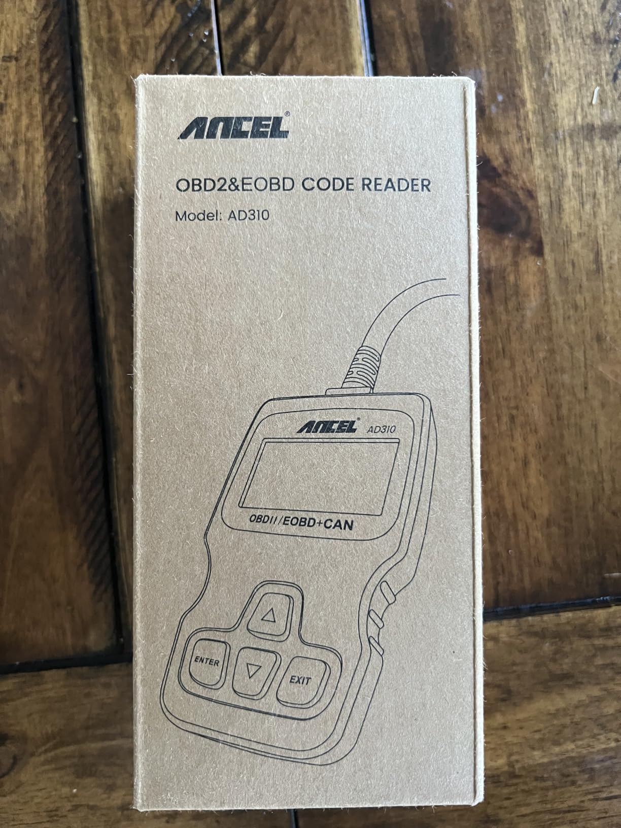 ANCEL AD310 Classic Enhanced Universal OBD II Scanner Car Engine Fault Code Reader CAN Diagnostic Scan Tool customer photo 2