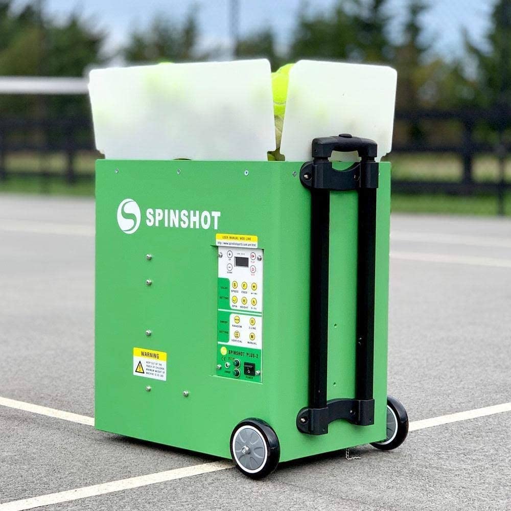 SPINSHOT PLAYER Plus-2 Tennis Ball Machine (Plus2 Model = Plus Model + Player Model) customer photo 1