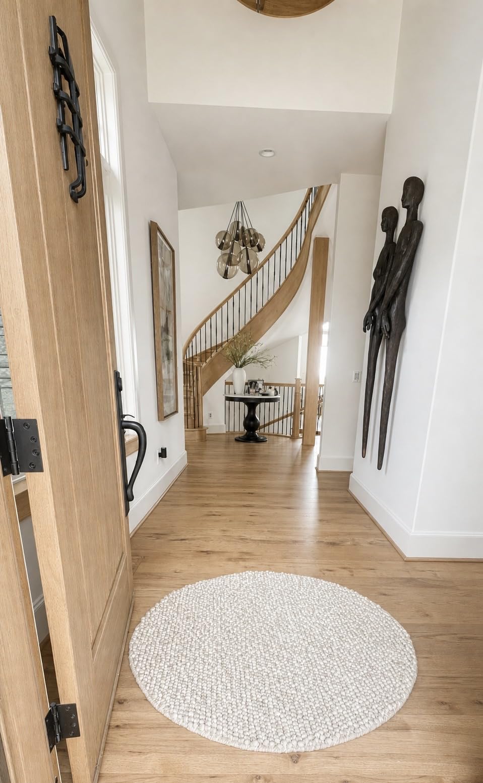 SAFAVIEH Area Rug 5x8 - Natura Collection - Ivory, Handmade Wool Blend, Textured Design, Ideal for Living Room, Bedroom, Dining Space (NAT620A) customer photo 1