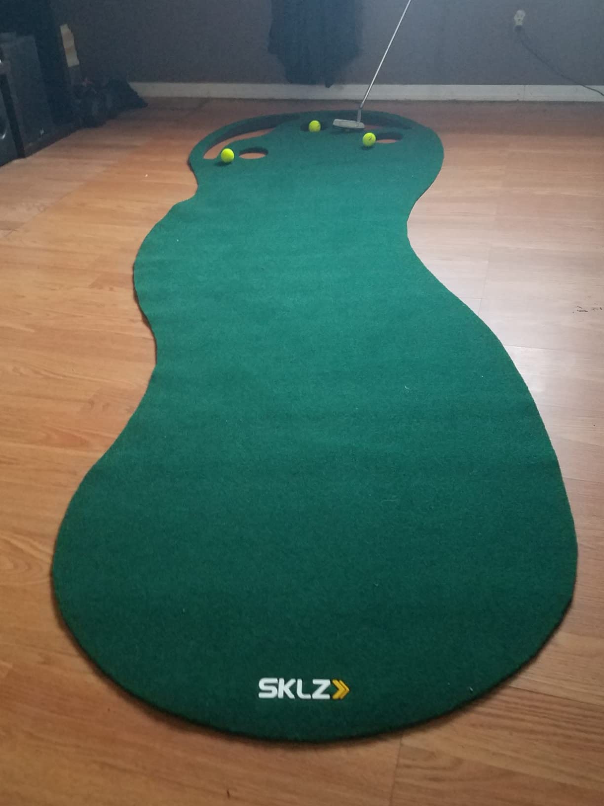SKLZ Putting Green: Realistic Home Practice Putting Mat customer photo 1