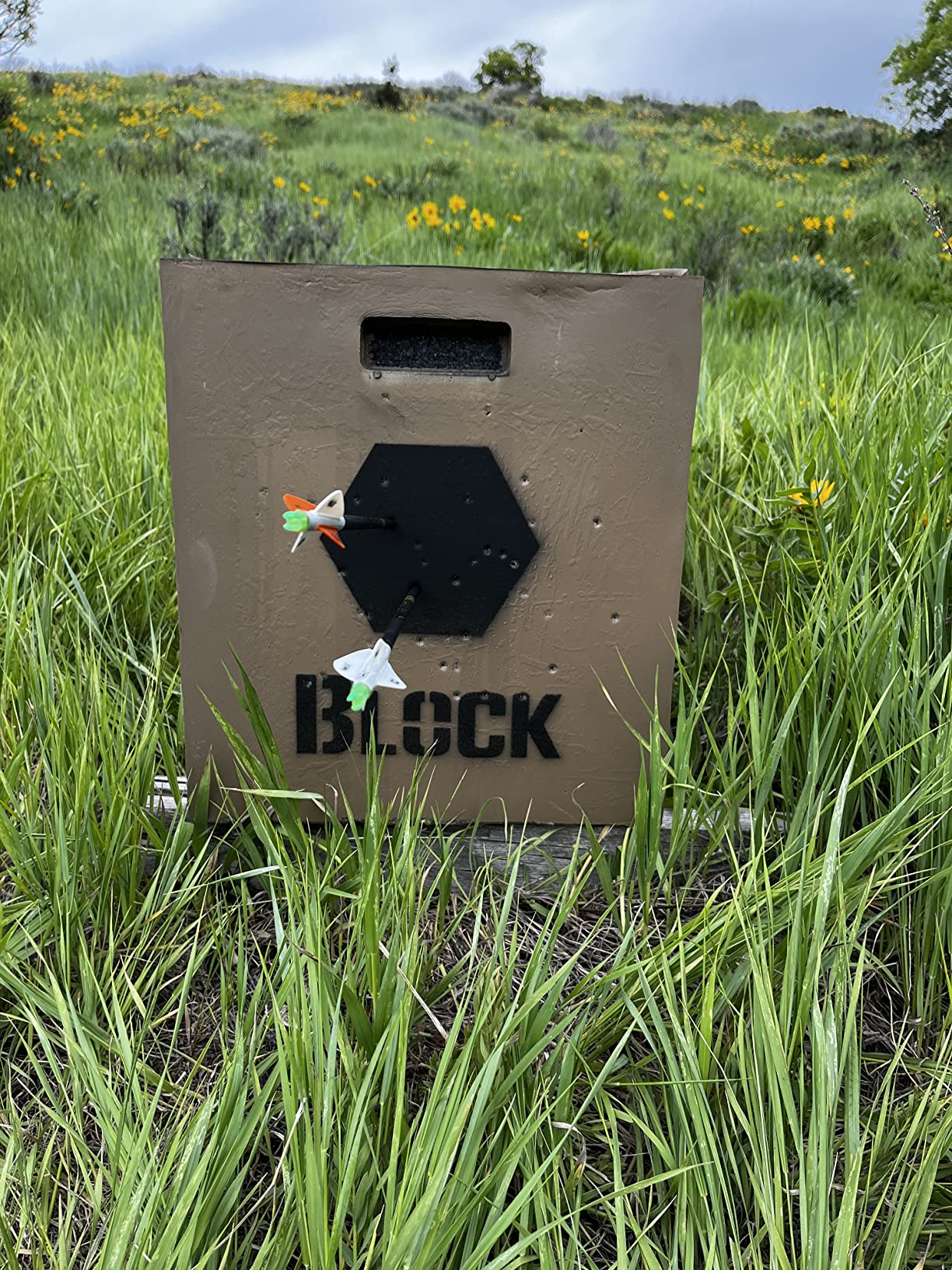 Block 6x6 Poly Fusion Archery Target 6-Sided, 18x18x16, Polyfusion Technology customer photo 2
