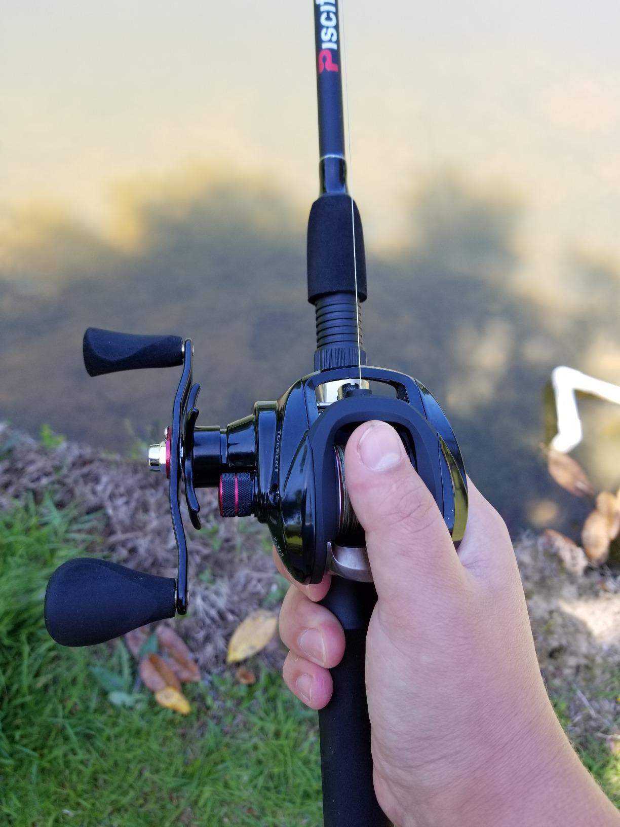 Piscifun Torrent Baitcaster Fishing Reel, 18LB Carbon Fiber Drag, Magnetic Braking System customer photo 2