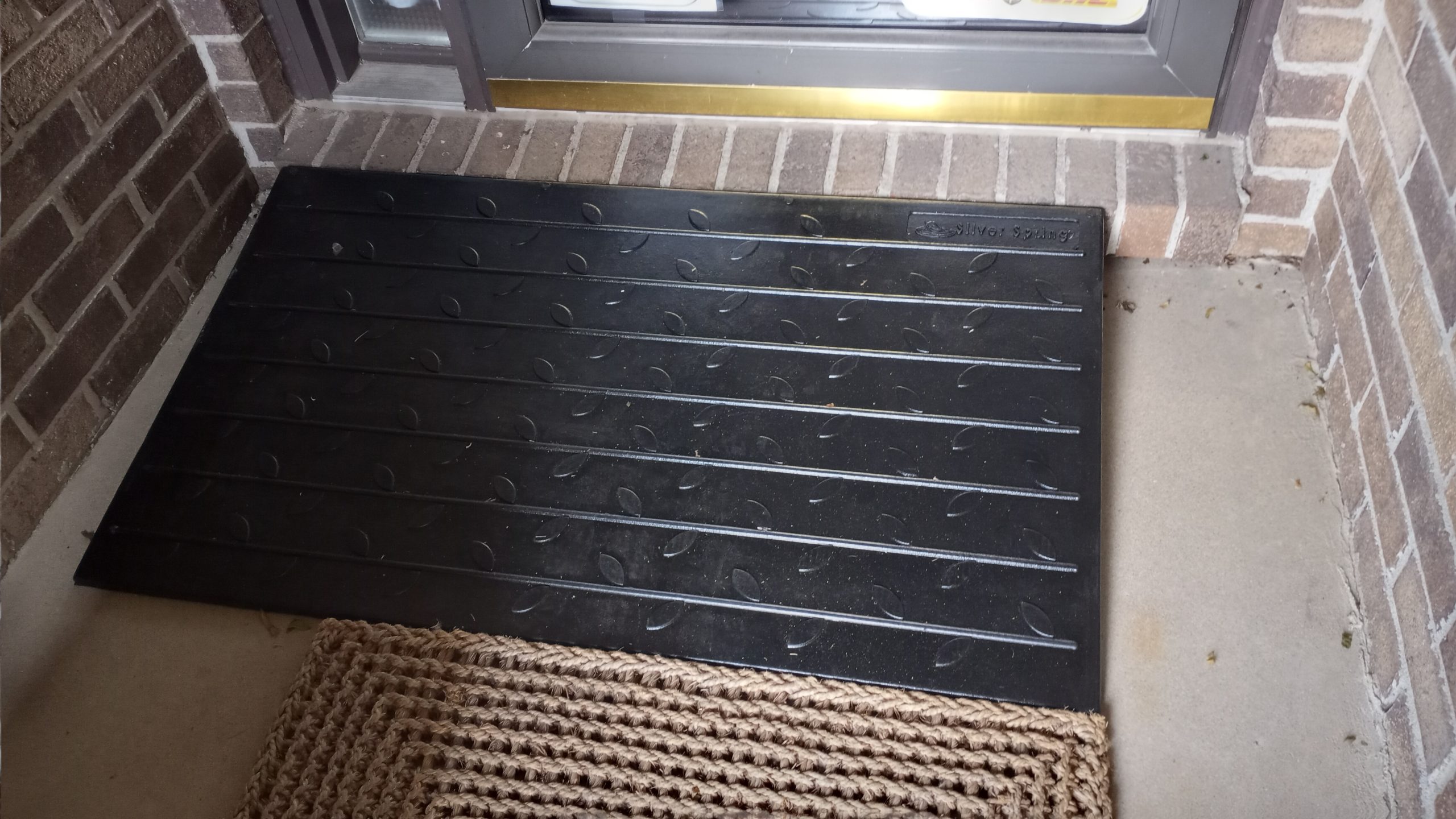 Silver Spring Threshold Ramp, Solid Rubber 4