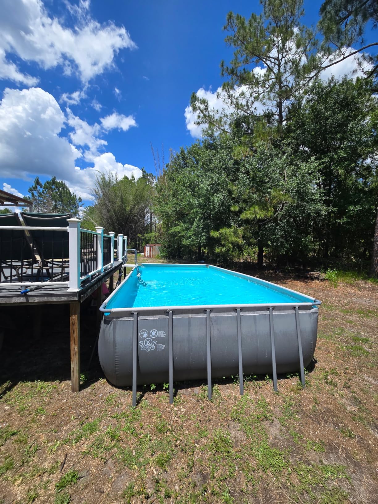 Intex Krystal Clear Saltwater Pool Chlorine System for Above Ground Pools up to 15,000 Gallons, Pool Cleaner with Automatic Timer and Self Cleaning customer photo 1