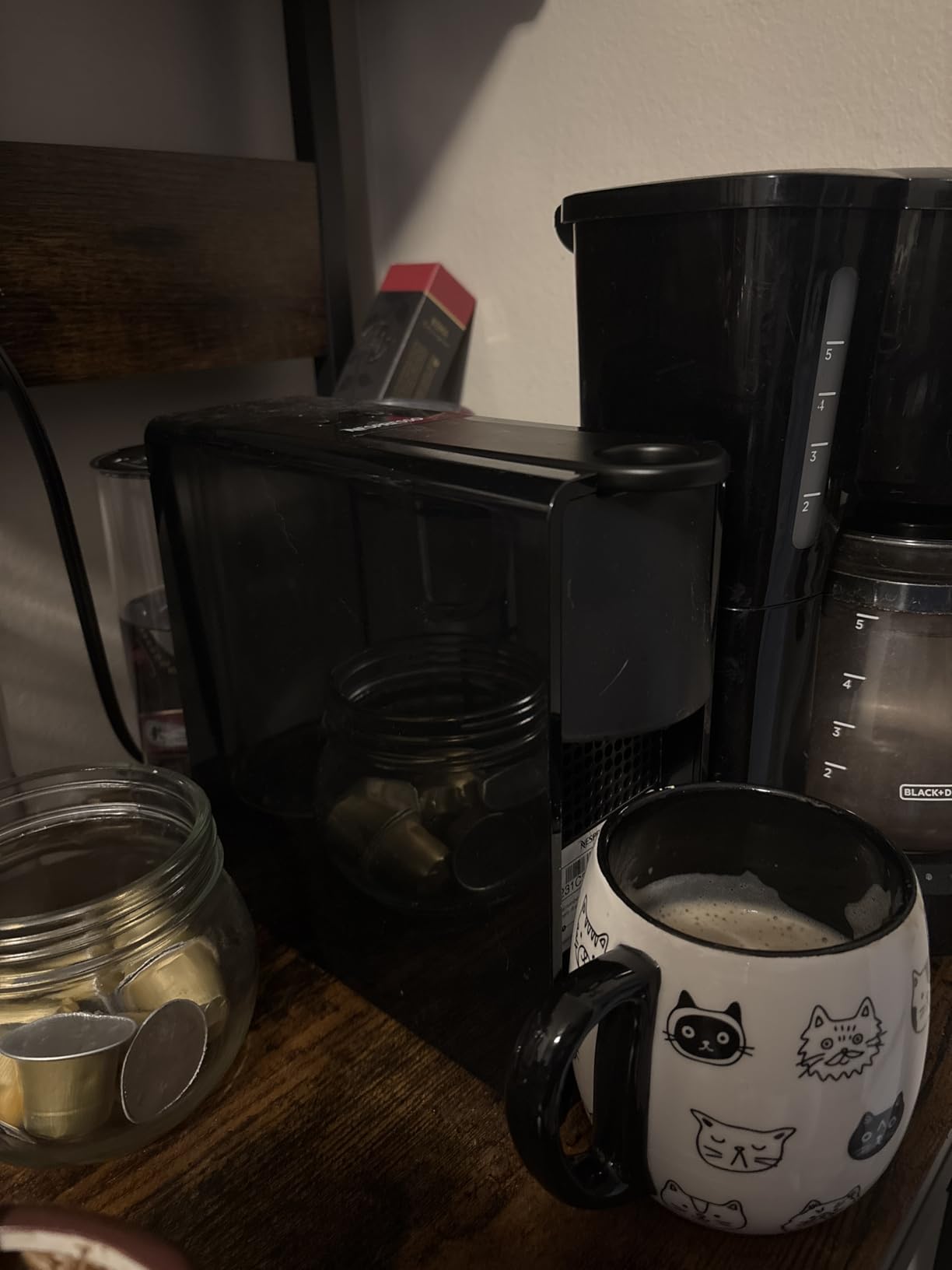 Nespresso Essenza Mini Espresso Machine by Breville, Piano Black customer photo 1