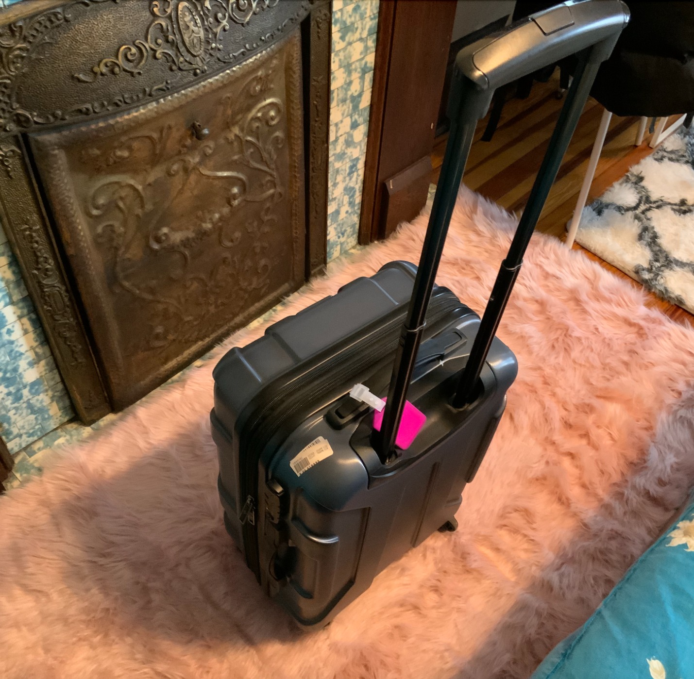 Samsonite Centric Hardside Expandable Luggage with Spinner Wheels, Teal, 3-Piece Set (20/24/28) customer photo 1