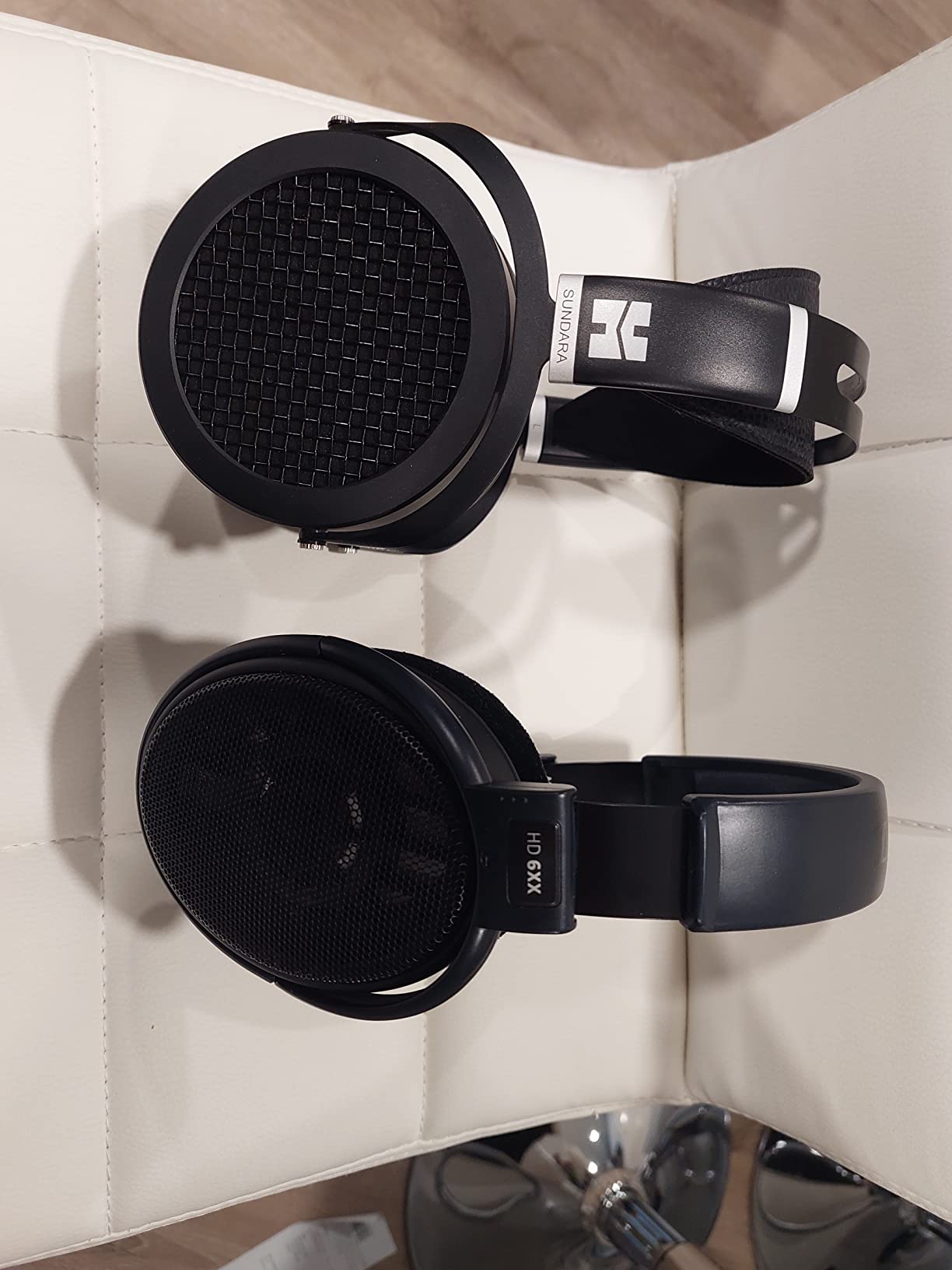 HiFiMAN SUNDARA Over-Ear Full-Size Planar Magnetic HiFi Stereo Wired Headphones for Studio&Audiophiles (Black) customer photo 1