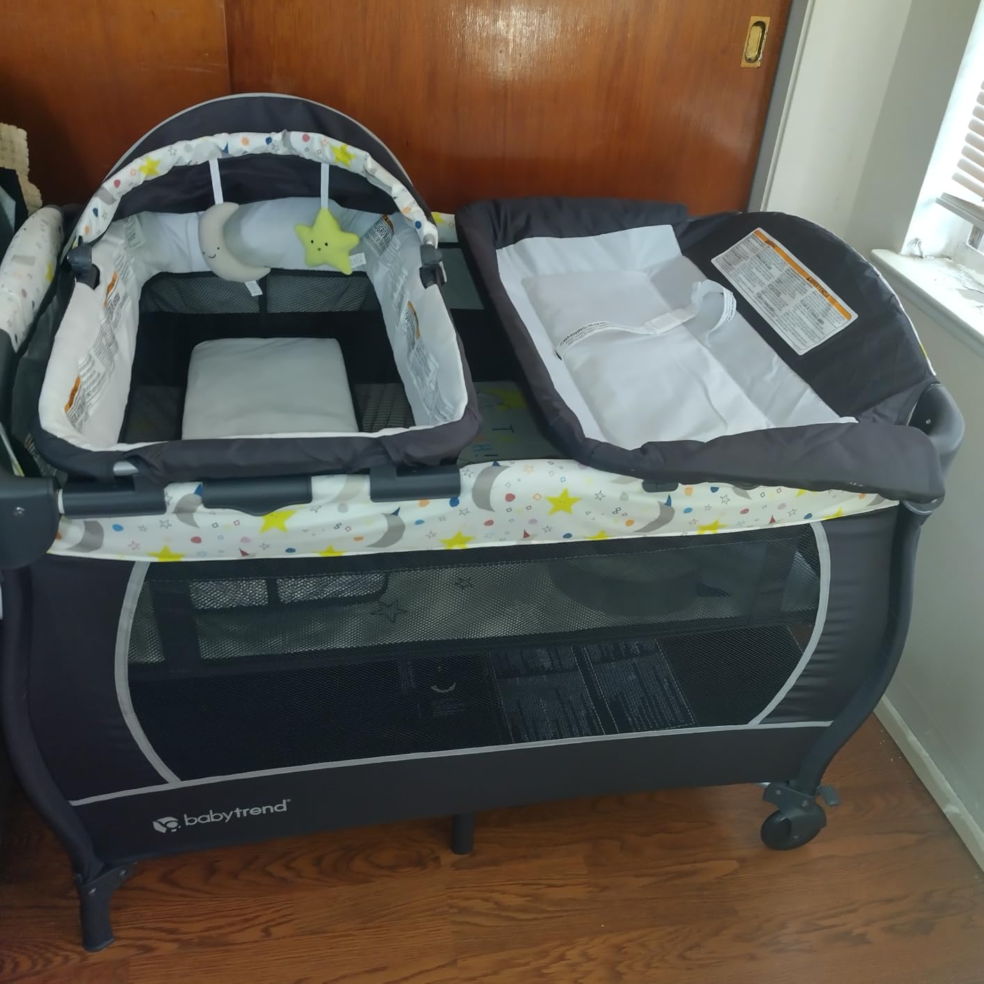 Baby Trend Lil' Snooze Deluxe II Nursery Center, Twinkle Twinkle Little Moon customer photo 1
