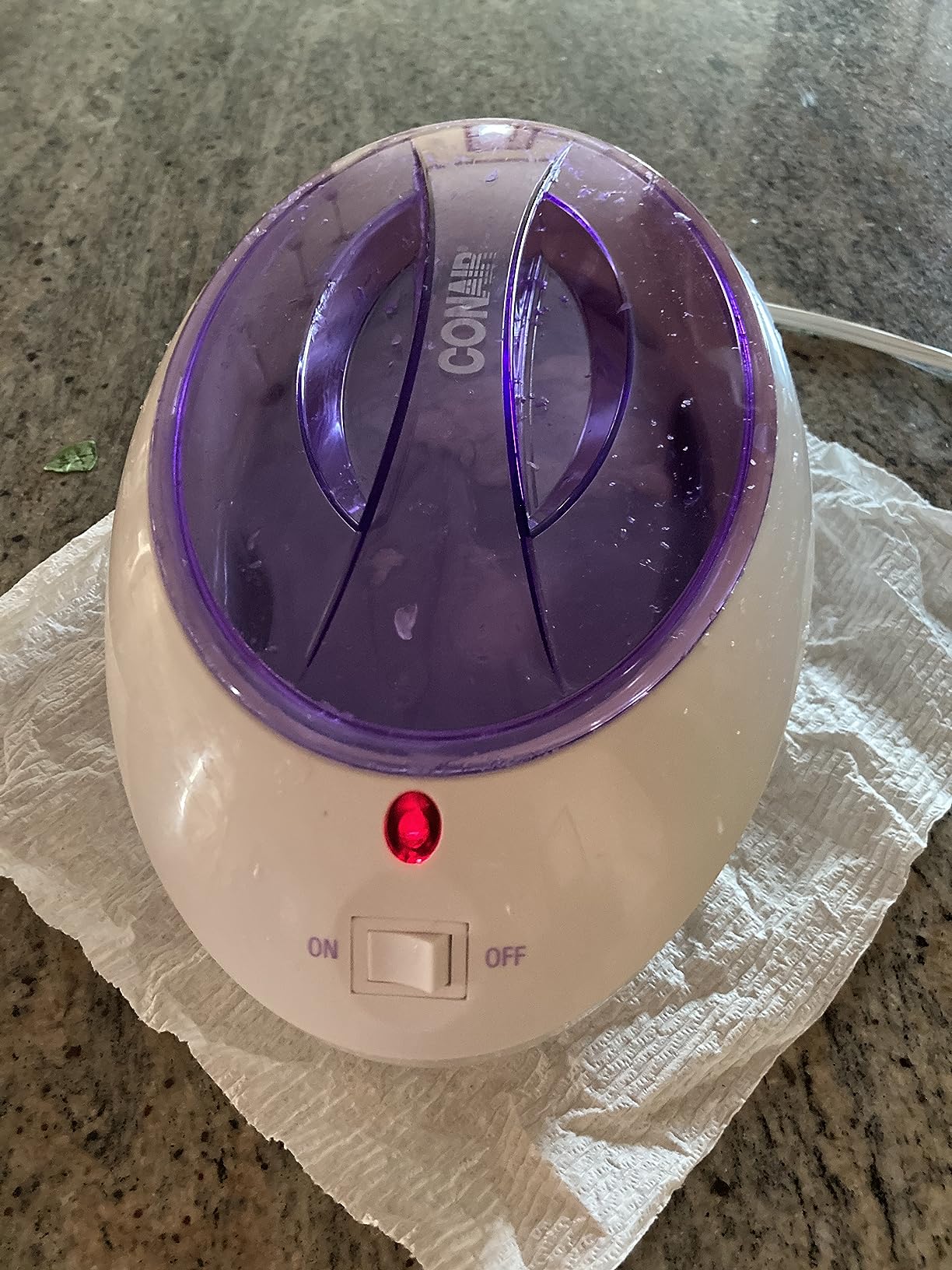 True Glow by Conair Paraffin Bath for Hands and Feet - Moisturizing Treatment with 1lb Wax customer photo 1