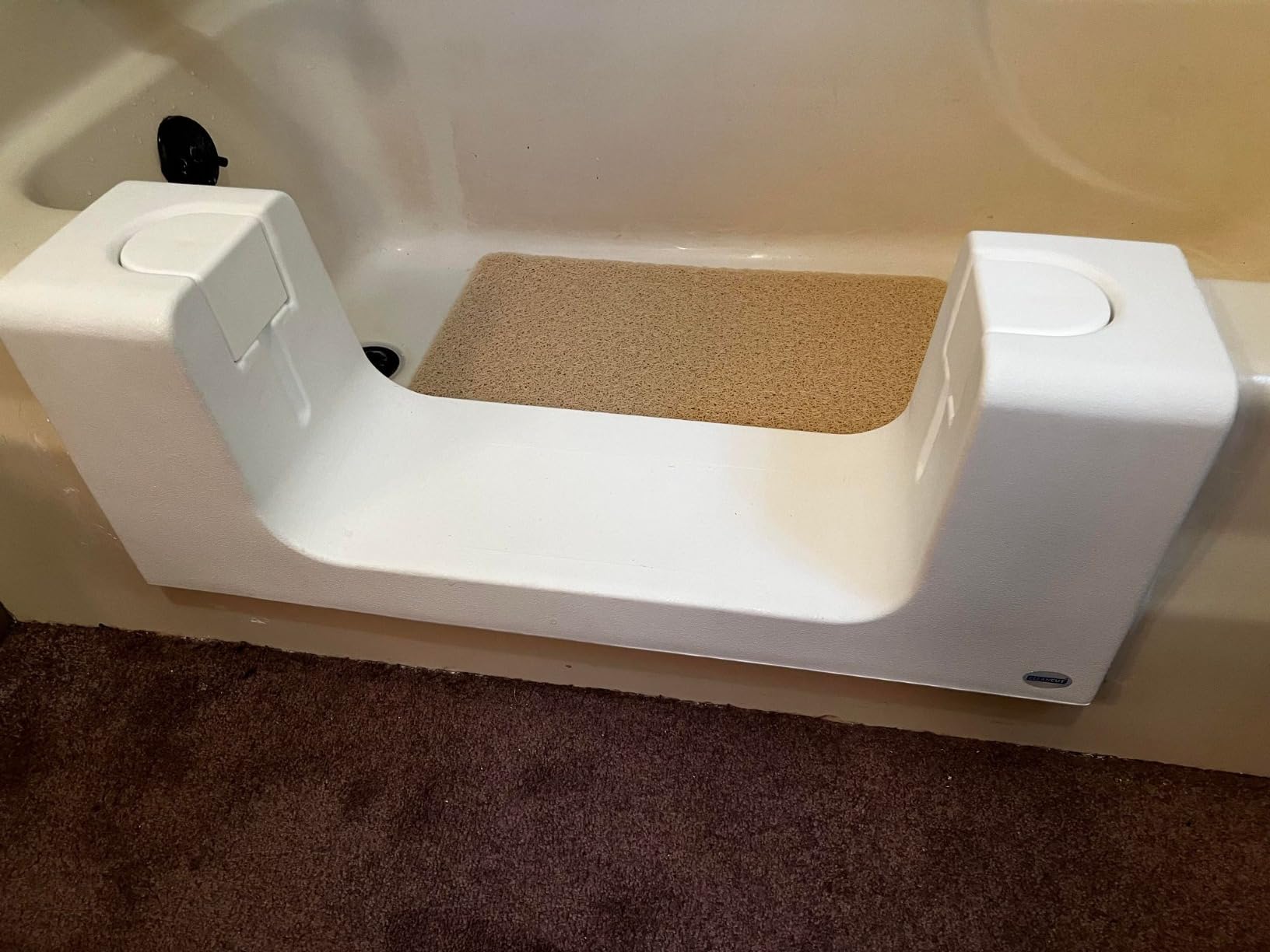 CleanCut Convertible Bathtub Accessibility Kit - Convert Existing Tub to Walk-In Tub (White, Size Large) customer photo 2