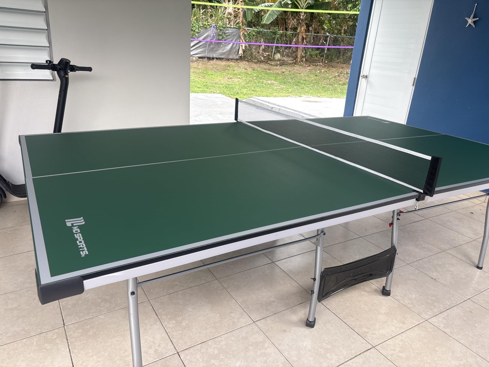 MD Sports Table Tennis Tables Multiple Styles Ping Pong Tables, Foldable for Easy Storage with Nets Included, Perfect for Family Game Rooms | Multiple Styles customer photo 1