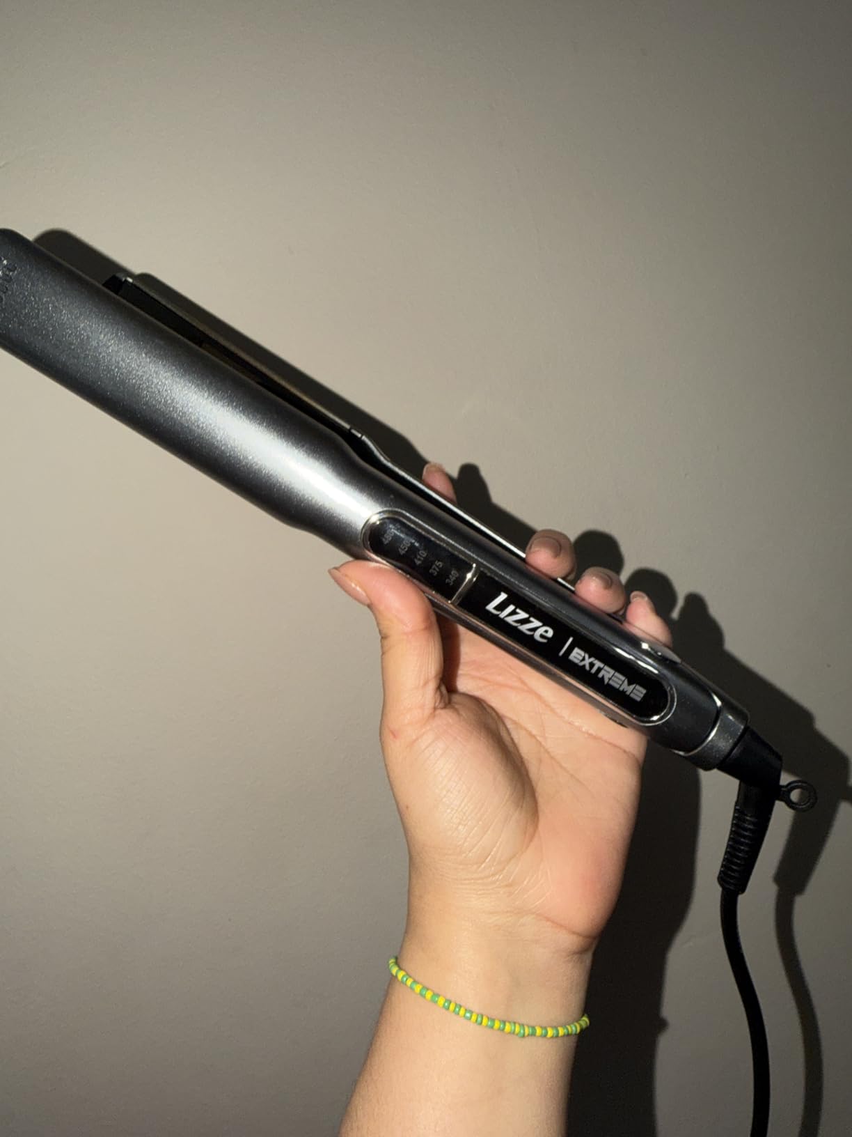 Lizze Extreme Professional Hair Straightener | Original Nano Titanium Technology Straightens Dry, Frizzy Hair Curls | 250 Deg. C. (480'f) - 110 Volts : Beauty & Professional Care customer photo 1
