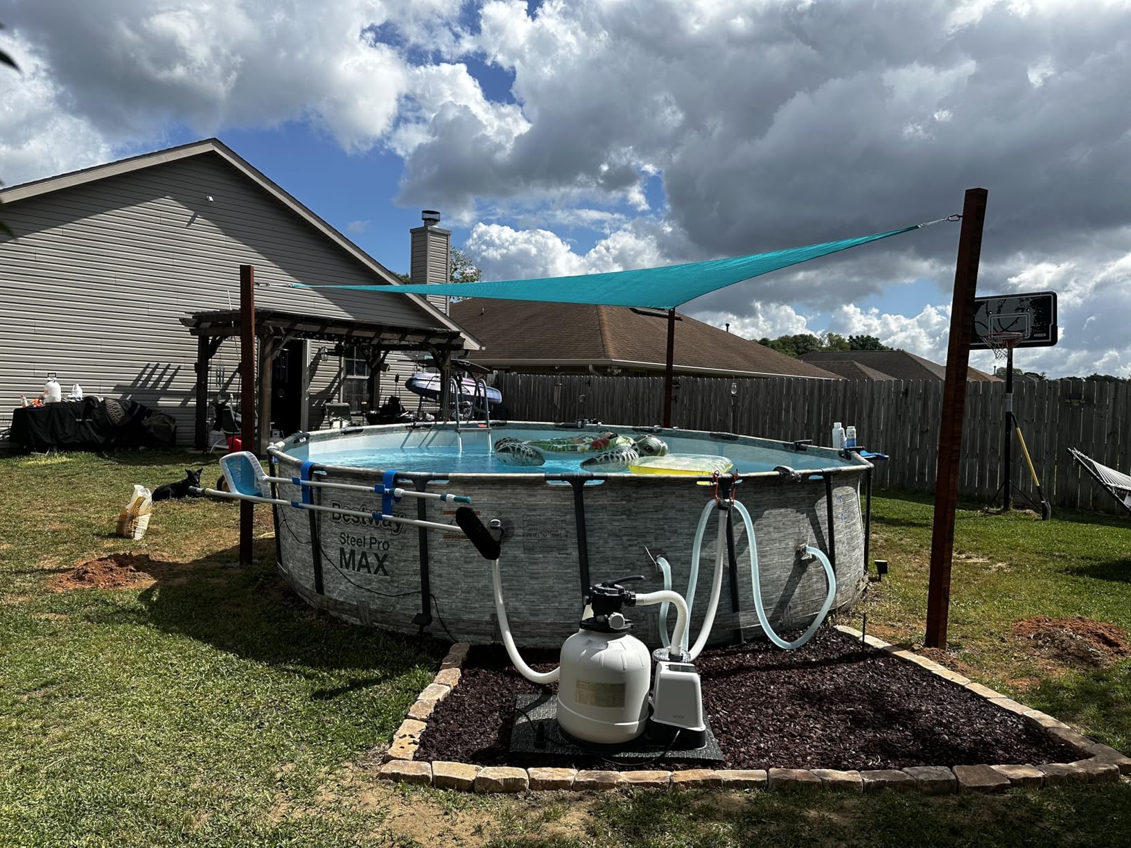INTEX 3,000 GPH Krystal Clear Sand Filter Pump for Above Ground Pools, Swimming Pool Pump with Automatic Timer - Improved Circulation, Filtration, & Clarity customer photo 2