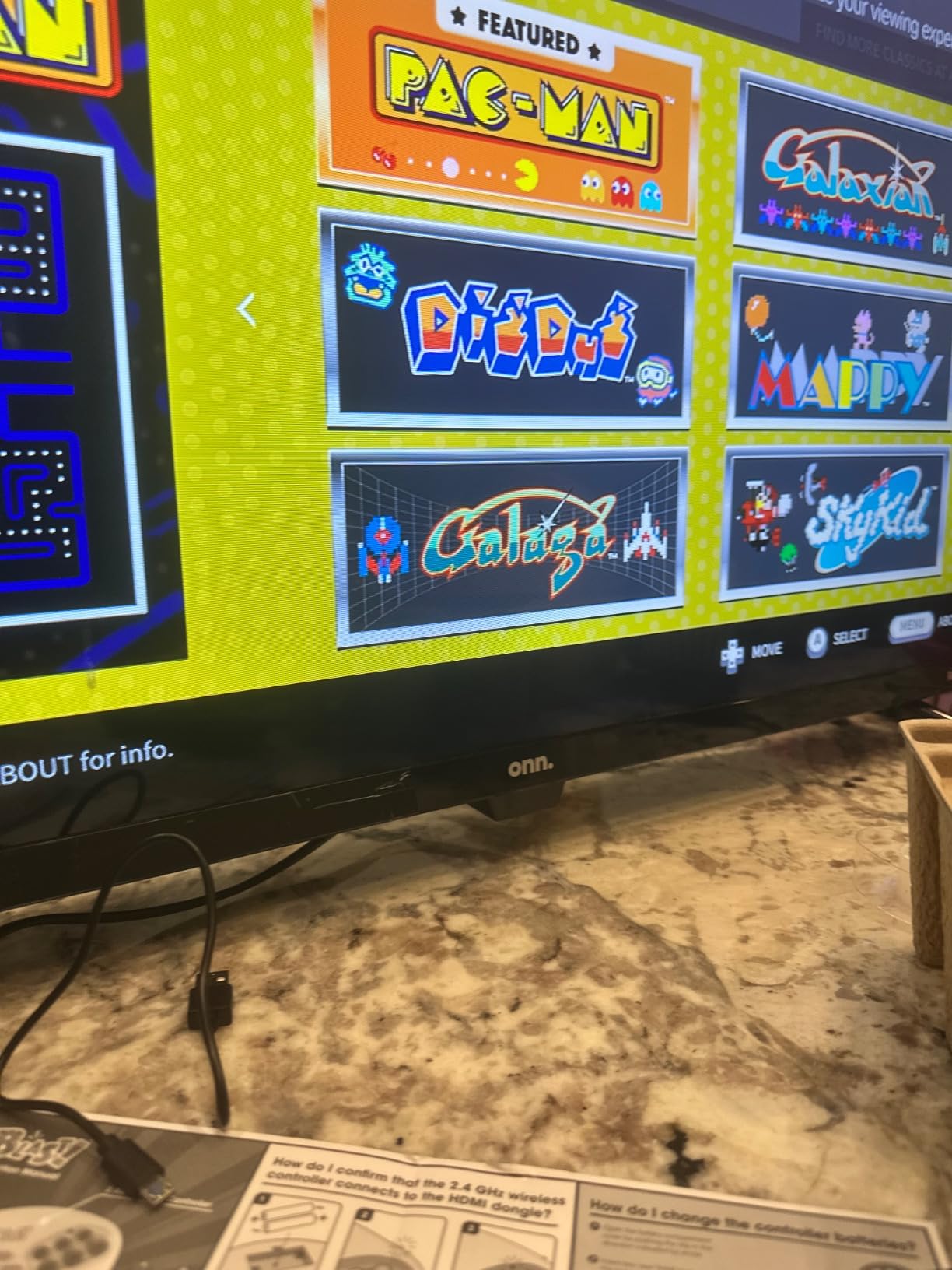 Bandai Namco Flashback Blast! HDMI Game Console with 8 Greatest Bandai Namco Games Built-in and 2.4G Wireless Controller, 720P Resolution customer photo 1