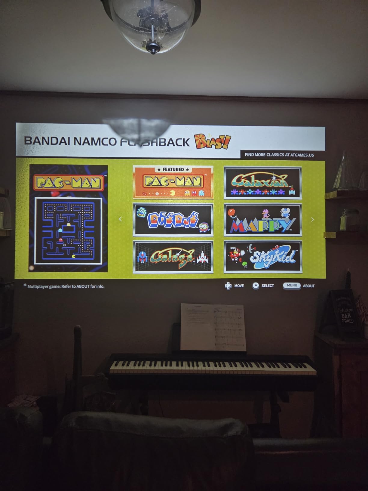 Bandai Namco Flashback Blast! HDMI Game Console with 8 Greatest Bandai Namco Games Built-in and 2.4G Wireless Controller, 720P Resolution customer photo 2