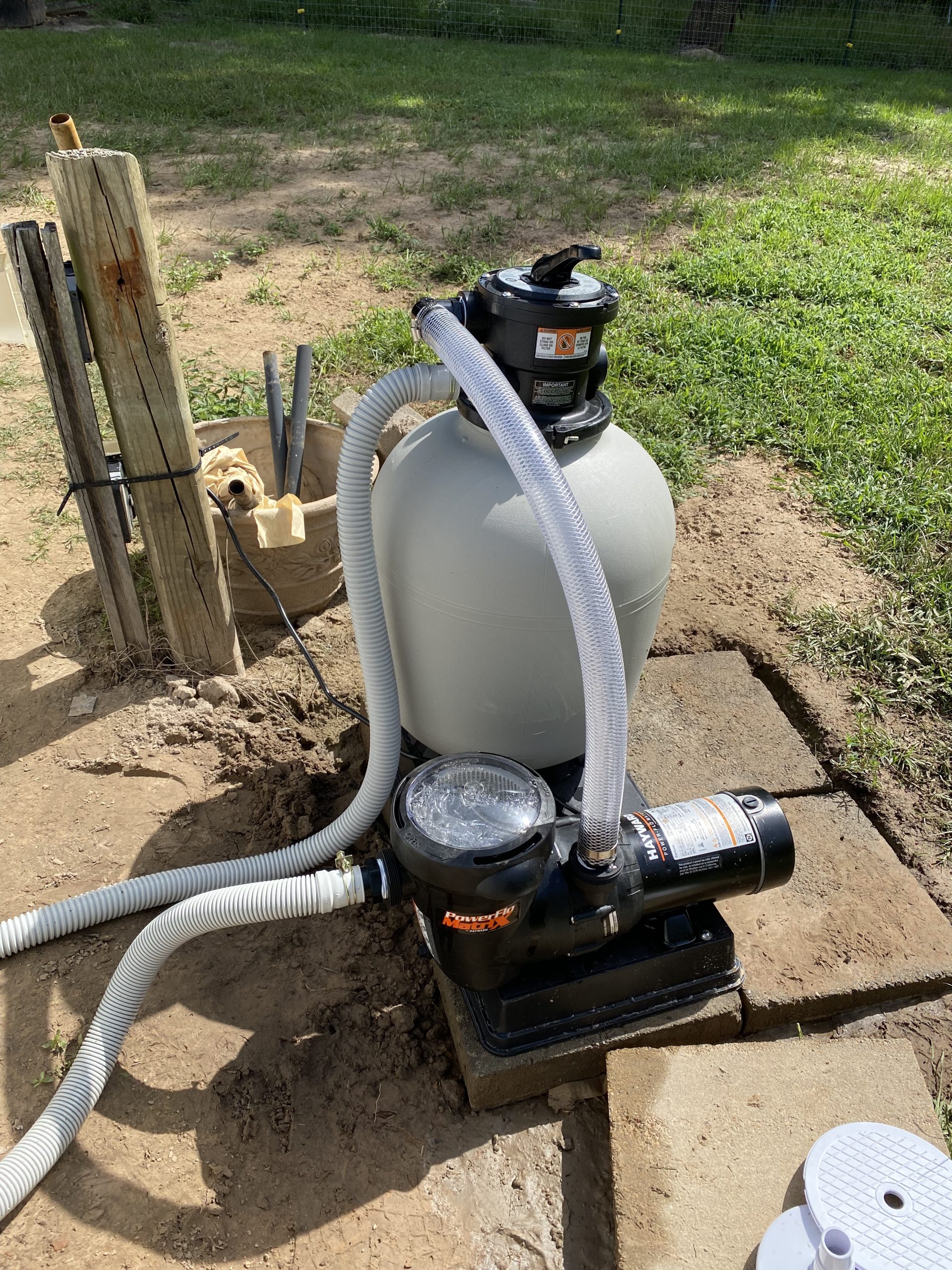 Hayward W3S210T93S ProSeries 21 in., 1.5 HP Sand Filter System for Above-Ground Pools Water Pump Filter customer photo 2