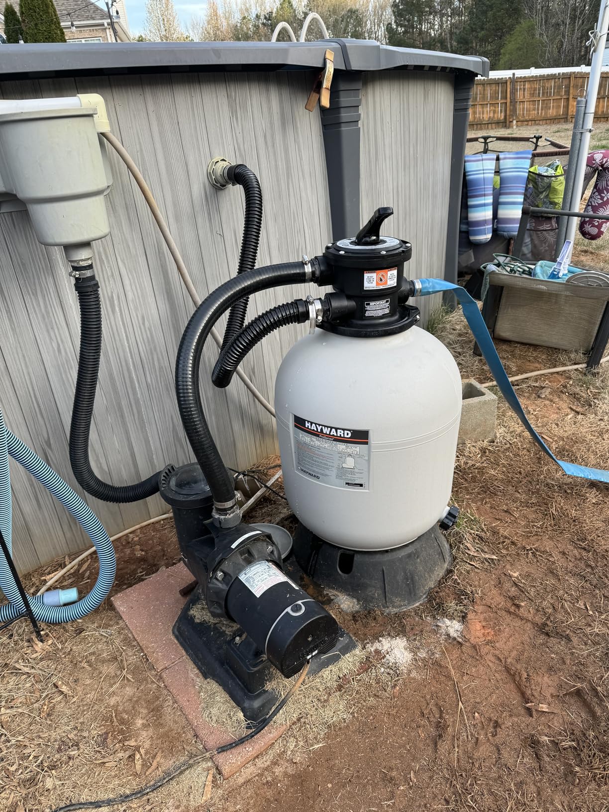 Hayward W3S180T ProSeries Pool Sand Filter, 18 in., Top-Mount Sand Filter for Above Ground Pools customer photo 2