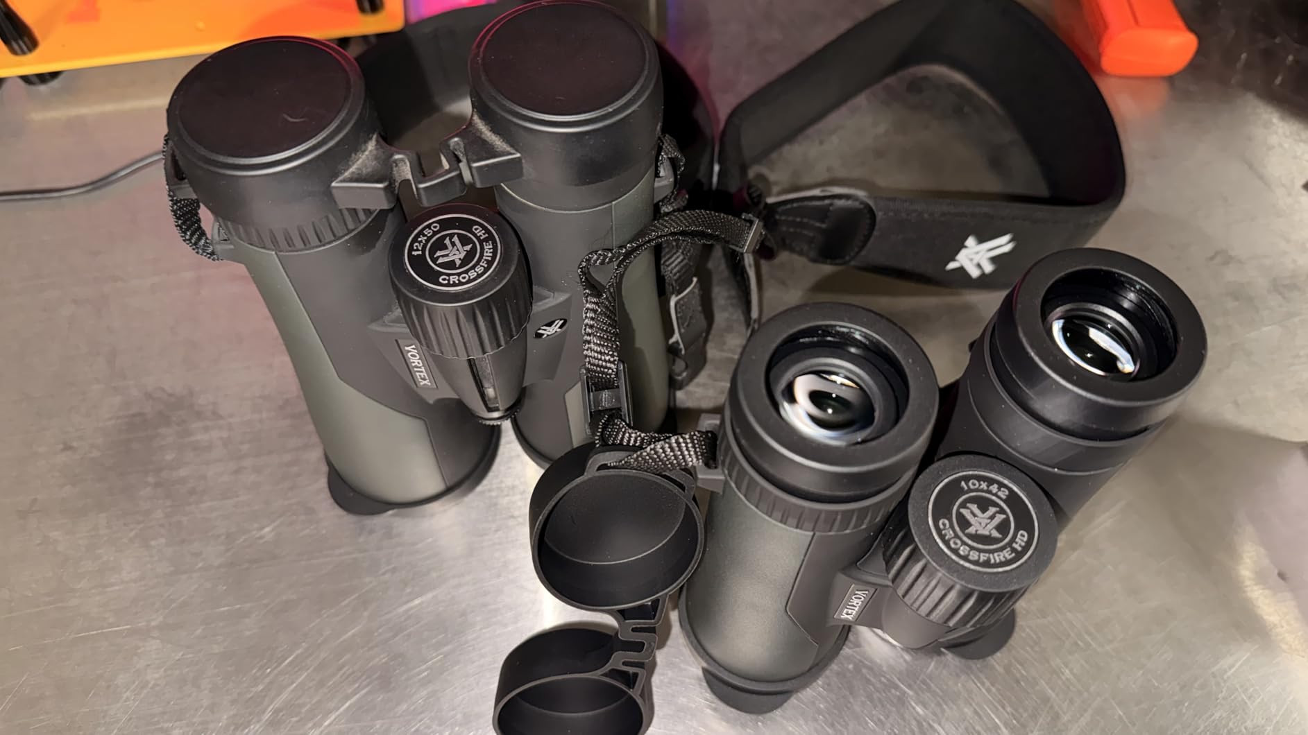 Vortex Crossfire HD 8x42 Binoculars - HD Optical System, Tripod Adaptable, Rubber Armor, Waterproof, Fogproof, Shockproof, Included GlassPak - Unlimited, Unconditional Warranty customer photo 1