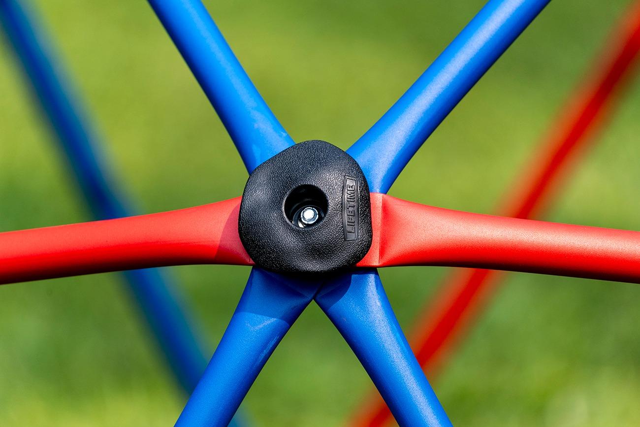 Lifetime 90951 Geometric Dome Climber Jungle Gym, 5.5' High x 11' Wide, Mantis Green & Bronze, 66-Inch customer photo 2