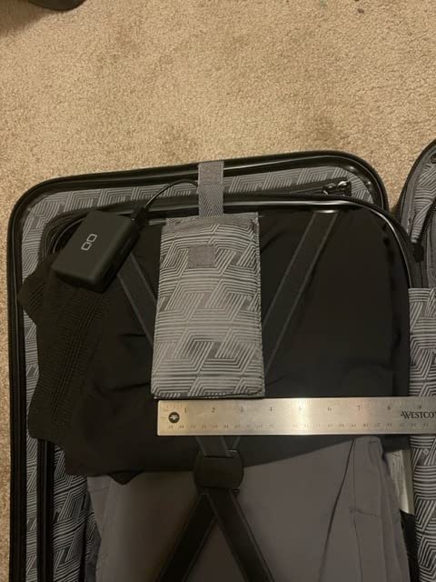 Samsonite Centric 2 Hardside Expandable Luggage with Spinner Wheels, True Navy, 3-Piece Set (20/24/28) customer photo 2