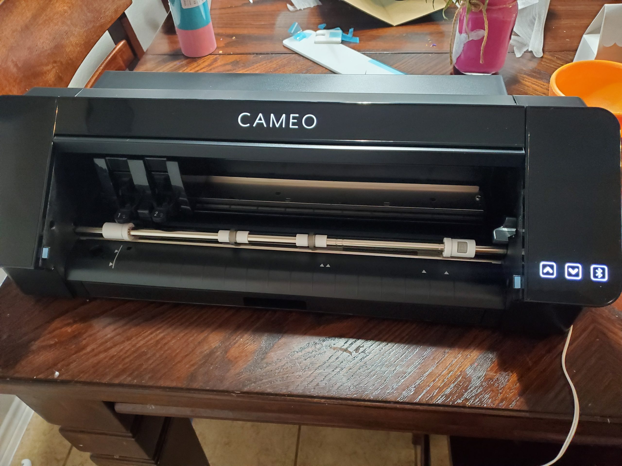 Silhouette America Cameo 5 Alpha - Smart Cutting Machine for Print & Cut - Quiet Operation with AutoBlade, Studio Software, Cutting Mat (Deluxe Bundle) customer photo 1