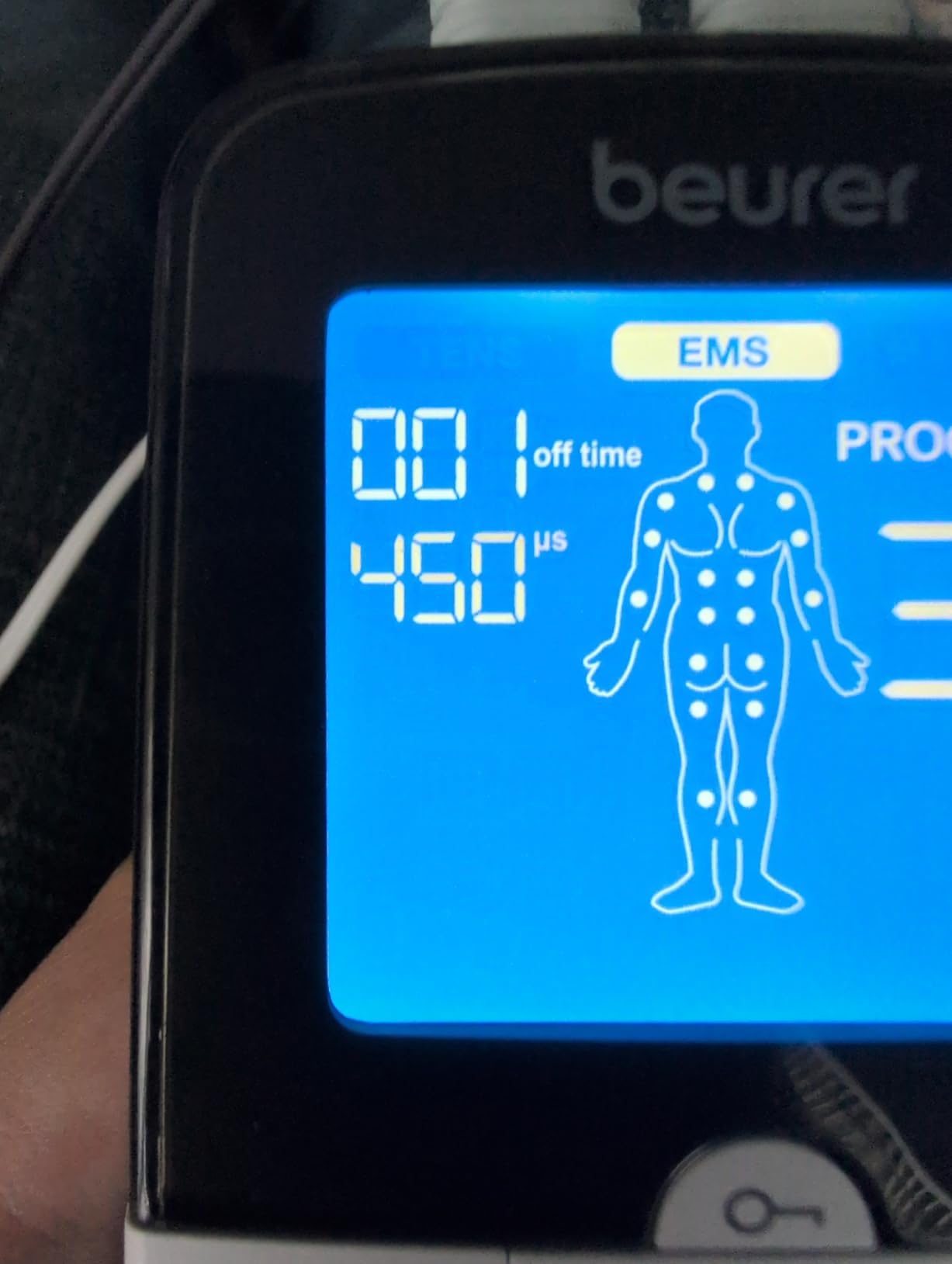EM59 Digital 3-in-1 TENS Unit, EMS & Heat Therapy for Pain Relief & Relaxation, Muscle Stimulator with 2 Adjustable Channels, 64 Applications, Timer Function customer photo 2