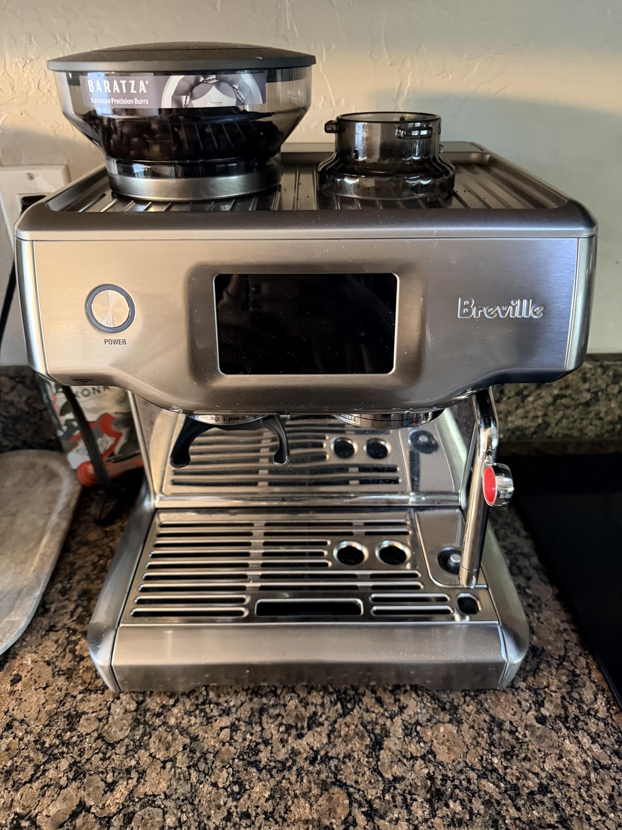 Breville Barista Touch Espresso Machine BES880BTR, Black Truffle customer photo 2