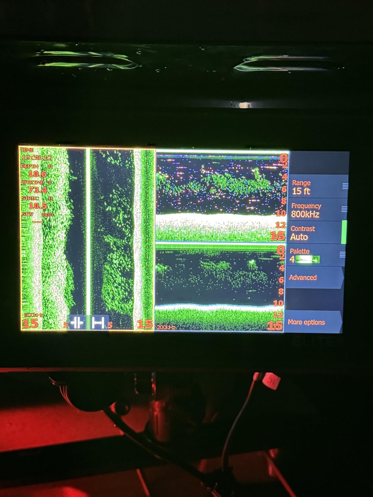 Lowrance Elite FS Fishfinder/Chartplotter with Active Imaging Transducer customer photo 2