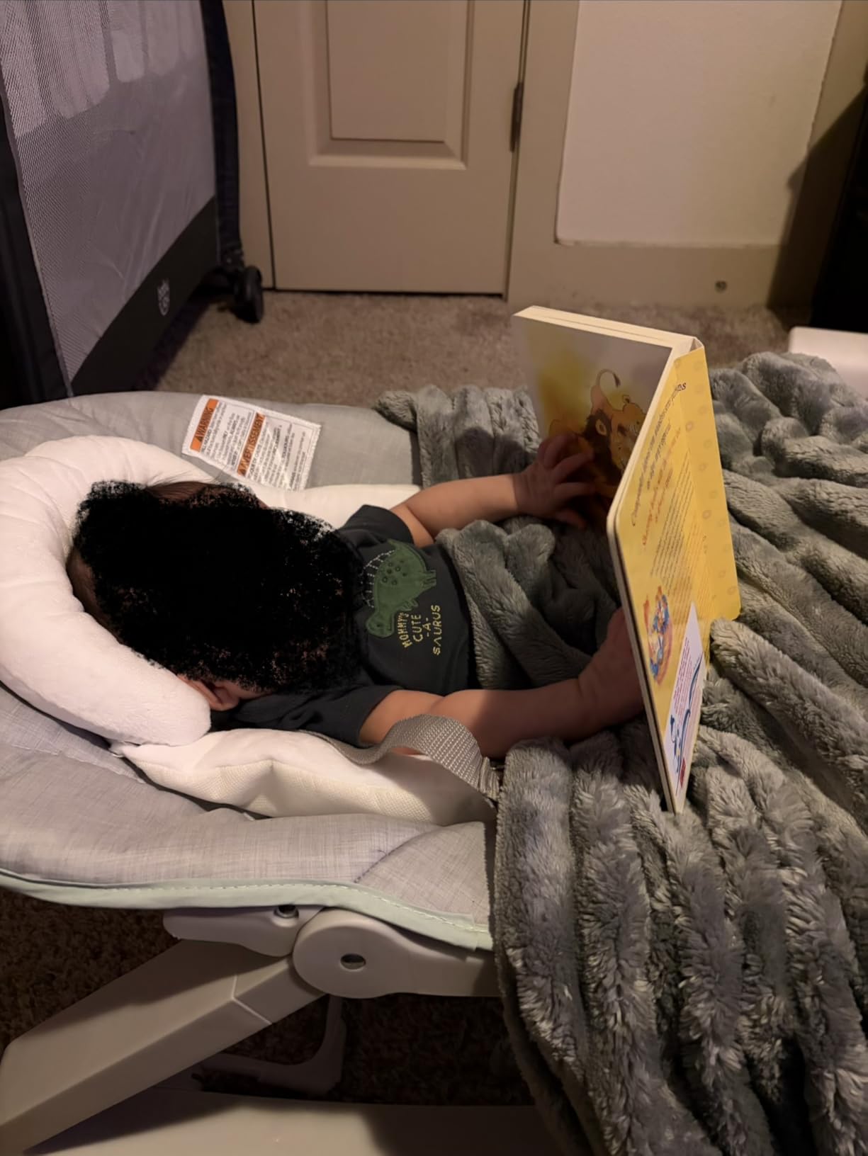 Ingenuity Keep Cozy 3-in-1 Grow with Me Vibrating Baby Bouncer, Seat & Infant to Toddler Rocker, Vibrations & Toy Bar, 0-30 Months Up to 40 lbs (Weaver) customer photo 1