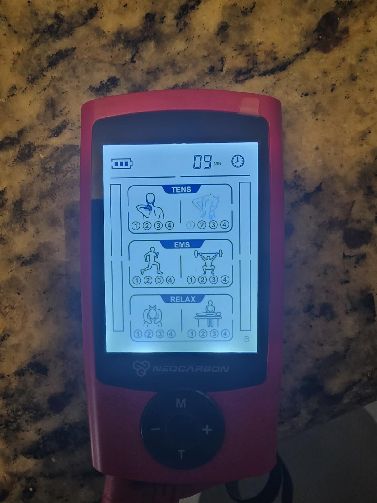TENS Unit Muscle Stimulator, Massager Machine for Shoulder, Neck, Sciatica and Back Pain Relief, Electronic Pulse Massage Physical Therapy customer photo 1