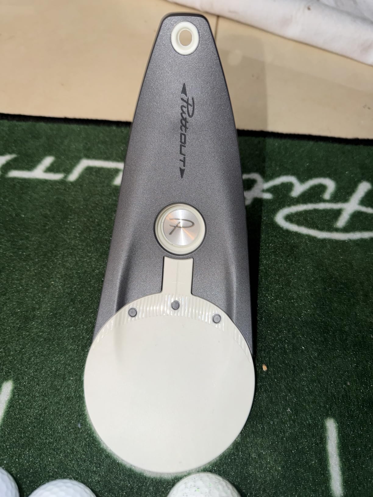 PuttOUT Premium Pressure Putt Trainer - Perfect Your Golf Putting customer photo 2