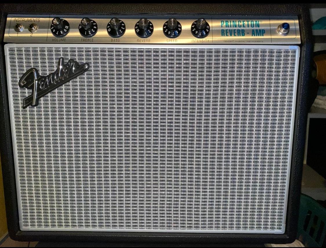 Supro 1822RTB Delta King 12 15W Tube Guitar Combo Amp (Tweed and Black) customer photo 2