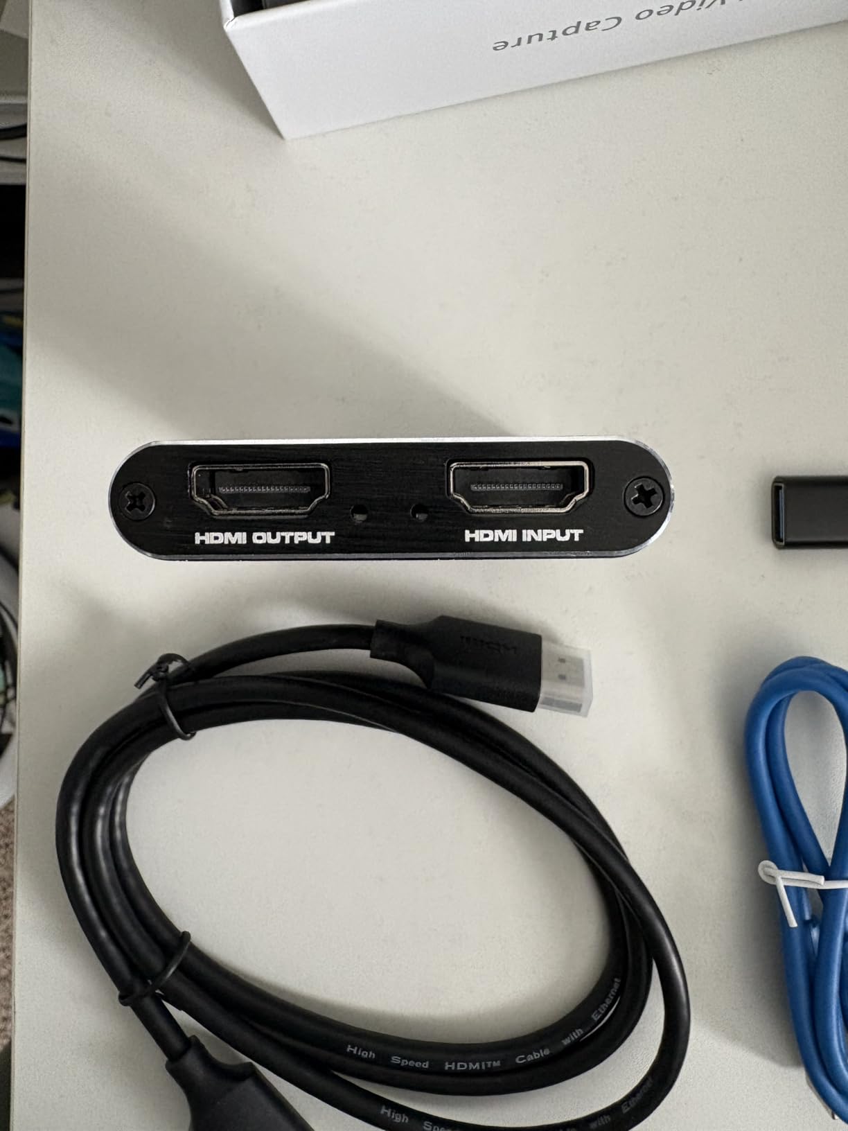 Capture Card Nintendo Switch, 4K HDMI Video Capture Card, 1080P 60FPS, HDMI to USB 3.0 Capture Card for Streaming Work with Camera/Xbox/PS4/PS5/PC/OBS customer photo 2