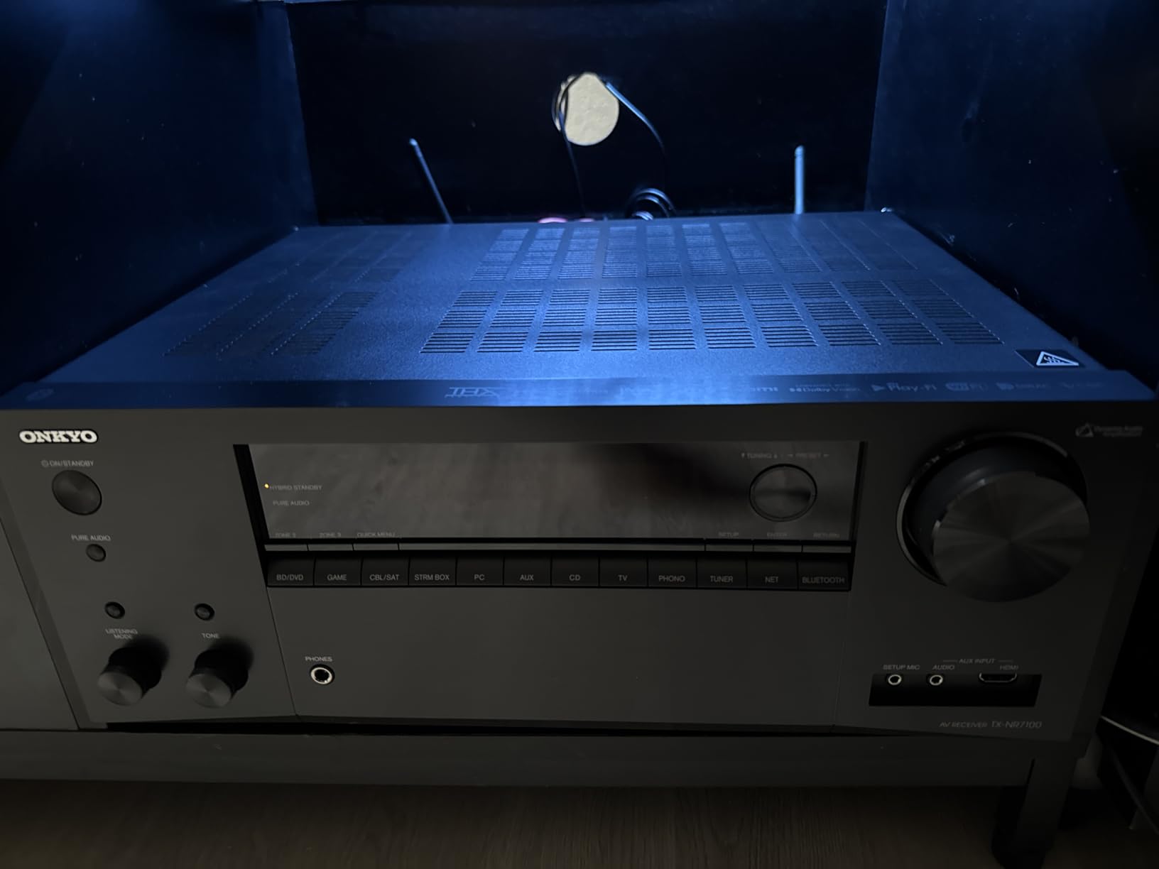 Onkyo TX-NR7100 9.2-Channel AV Receiver - 100 Watts Per Channel, Dirac Live, Works with Sonos, THX Certified customer photo 1