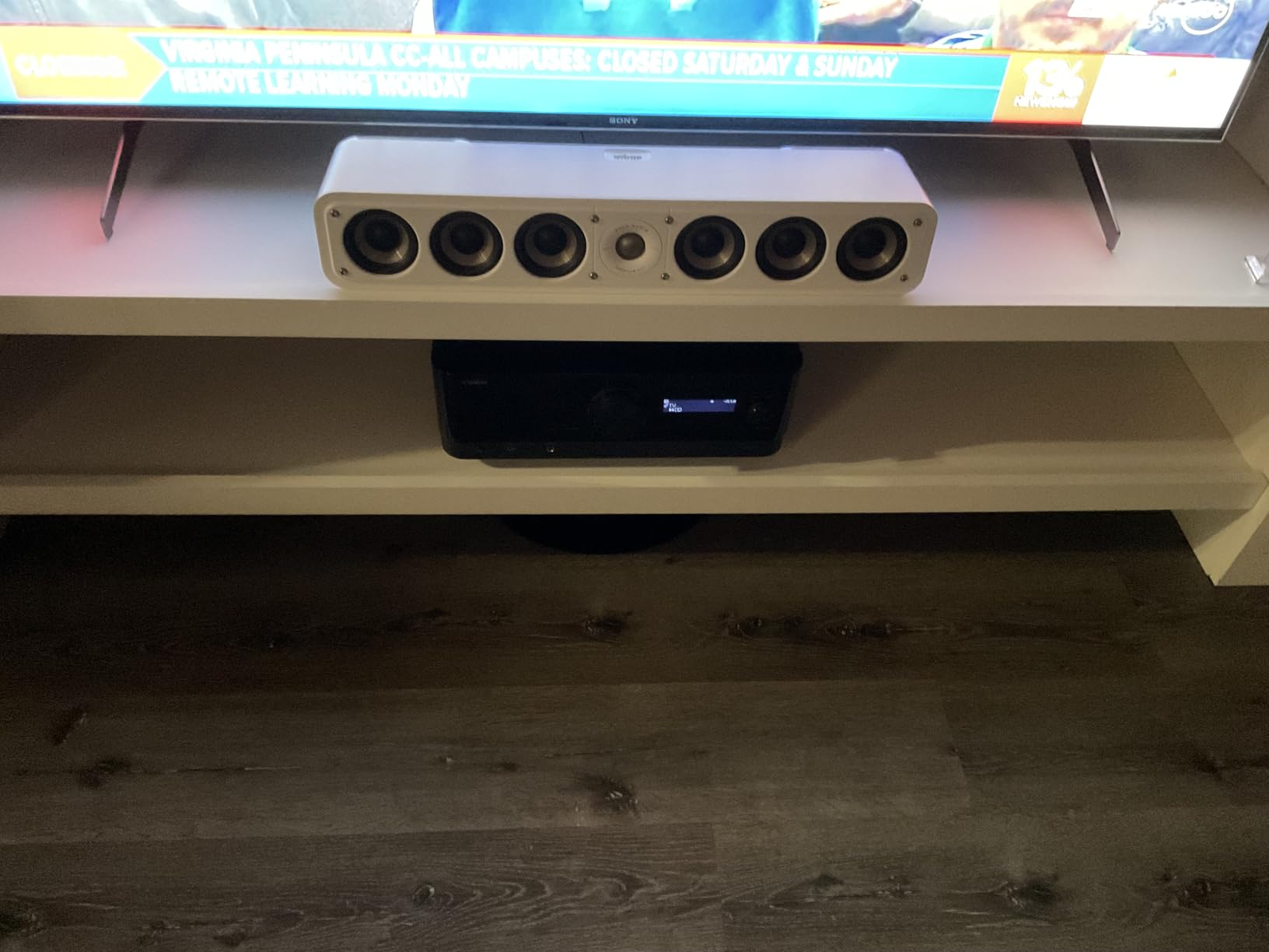 Polk Signature Elite ES35 Slim Center Channel Speaker - Hi-Res Audio Certified, Dolby Atmos & DTS:X Compatible customer photo 1
