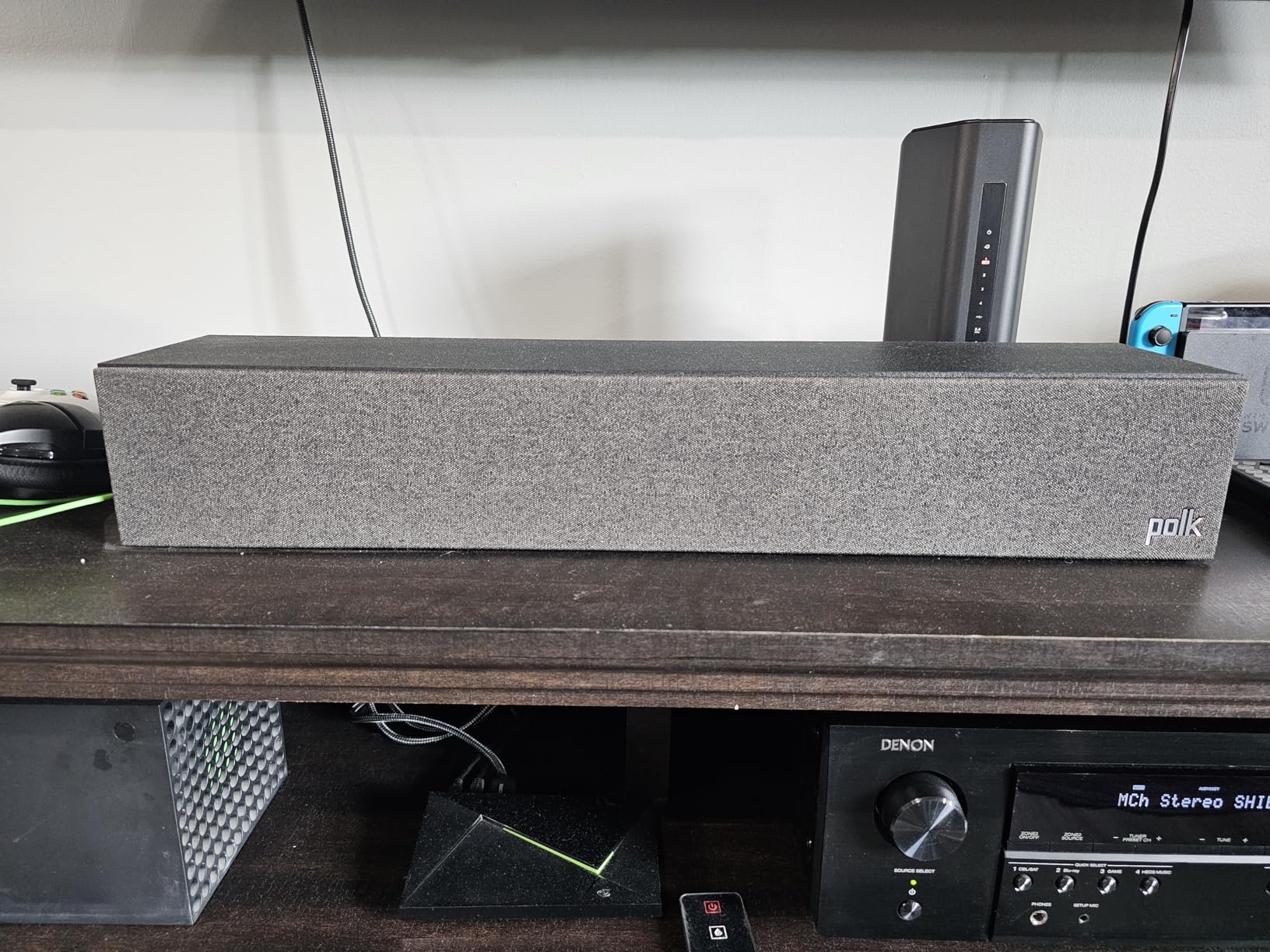 Polk Monitor XT35 Slim Center Channel Speaker - Hi-Res Audio Certified, Dolby Atmos & DTS:X Compatible customer photo 1