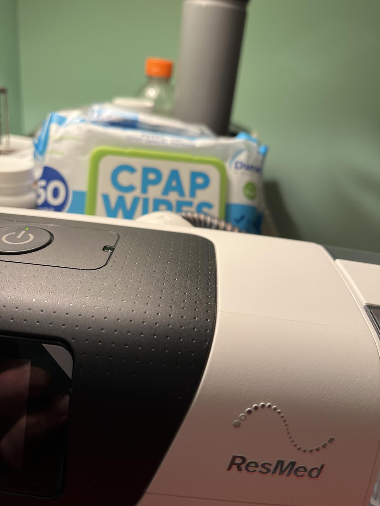 CPAP Mask Wipes - 150 Count Jumbo Pack + 6 Travel Sheets - Dura Cleanse Extra Large, Extra Moist Cleaning Wipes for Full Face, Nasal Masks Unscented Cleaner for CPAP Machine, Supplies and Accessories customer photo 1