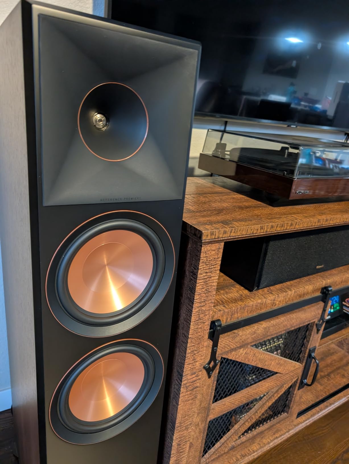 Klipsch Reference Premiere RP-8000F II Walnut Floorstanding Speaker customer photo 2