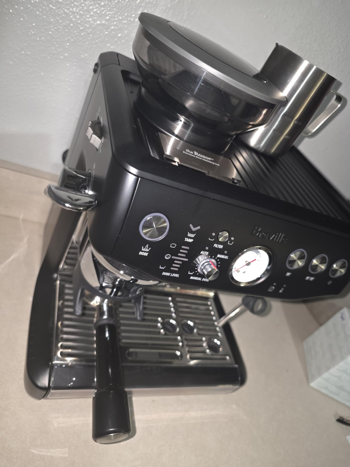 Breville Barista Express Impress Espresso Machine BES876BSS, Brushed Stainless Steel customer photo 2
