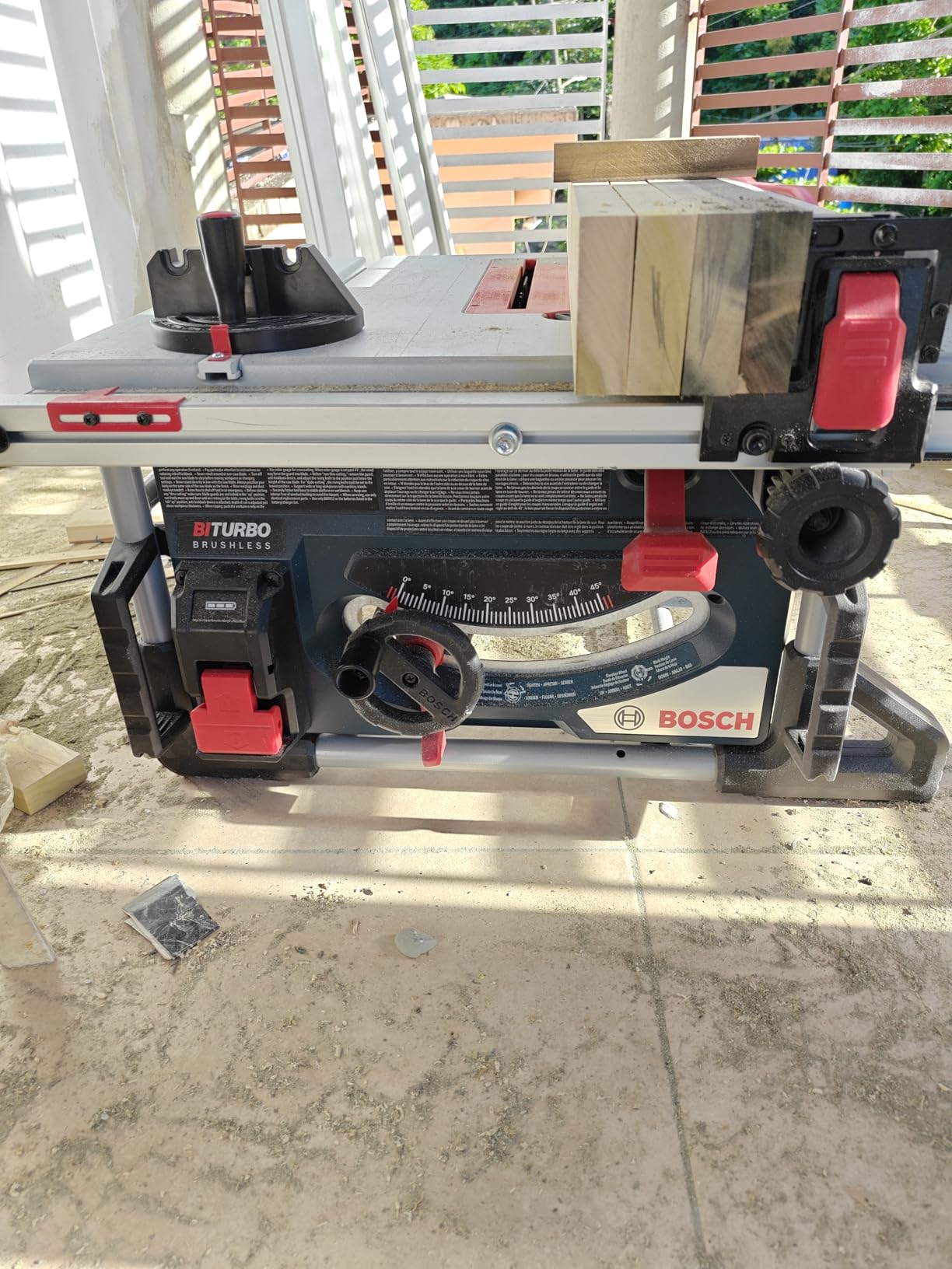 BOSCH GTS18V-08N PROFACTOR™ 18V 8-1/4 In. Portable Table Saw (Bare Tool) customer photo 2