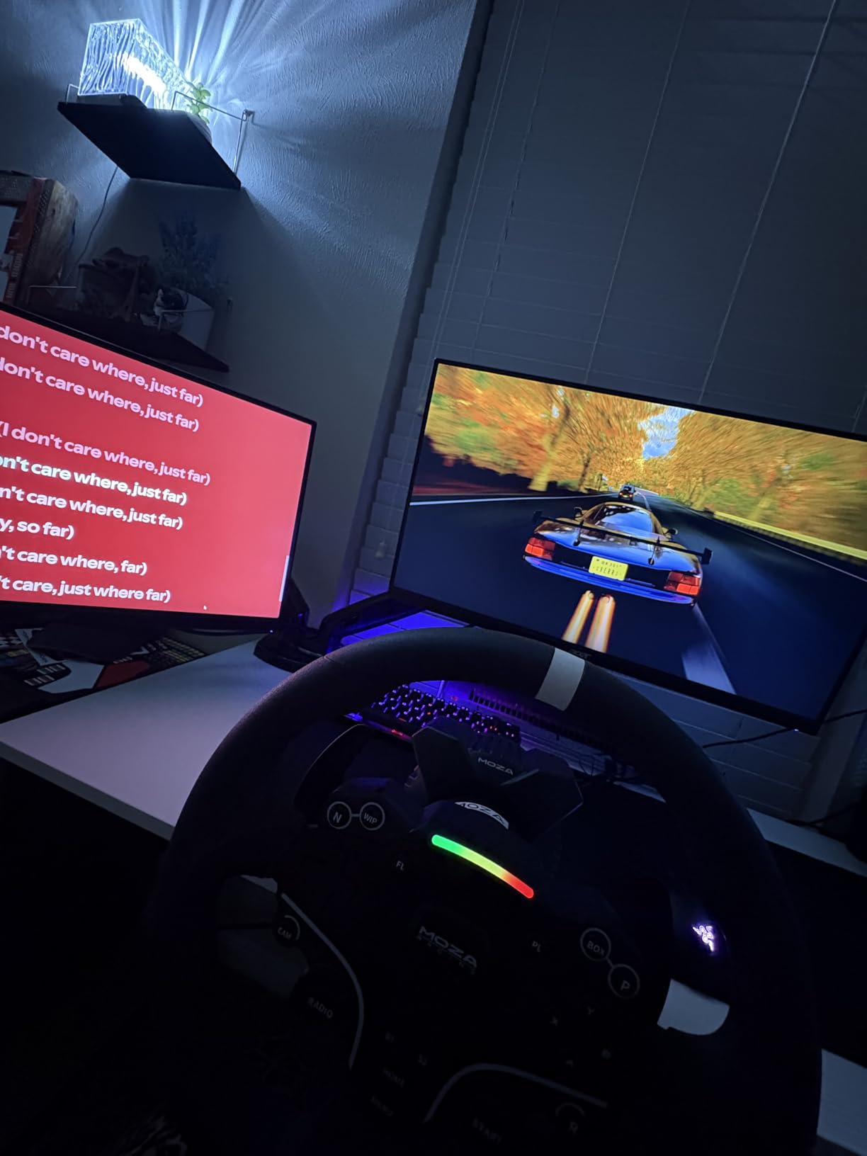 MOZA R3 Racing Wheel and Pedals Bundle for PC, 3.9Nm Direct Drive WheelBase, 11-inch ES Lite Steering Wheel, Pedals and Desk Clamp - High-Performance Game Racing Simulator customer photo 1