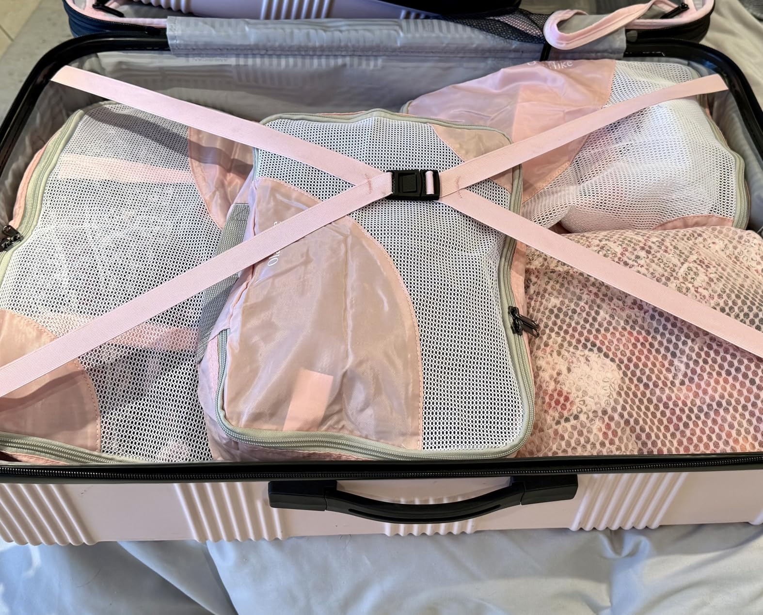 OlarHike 8 Set Packing Cubes for Travel, Gifts for Women Mom, Anti-Tearing Suitcase Organizer for Luggage with Shoe & Hanging Toiletry Bag, Vacation Essentials & Accessories for Cruise Ship customer photo 1