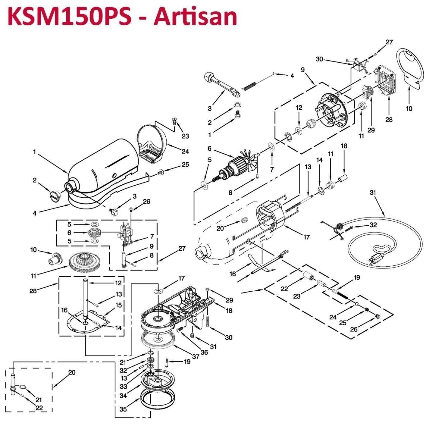KitchenAid KSM8990CU 8-Quart Commercial Countertop Mixer, 10-Speed, Gear-Driven, Contour Silver customer photo 2