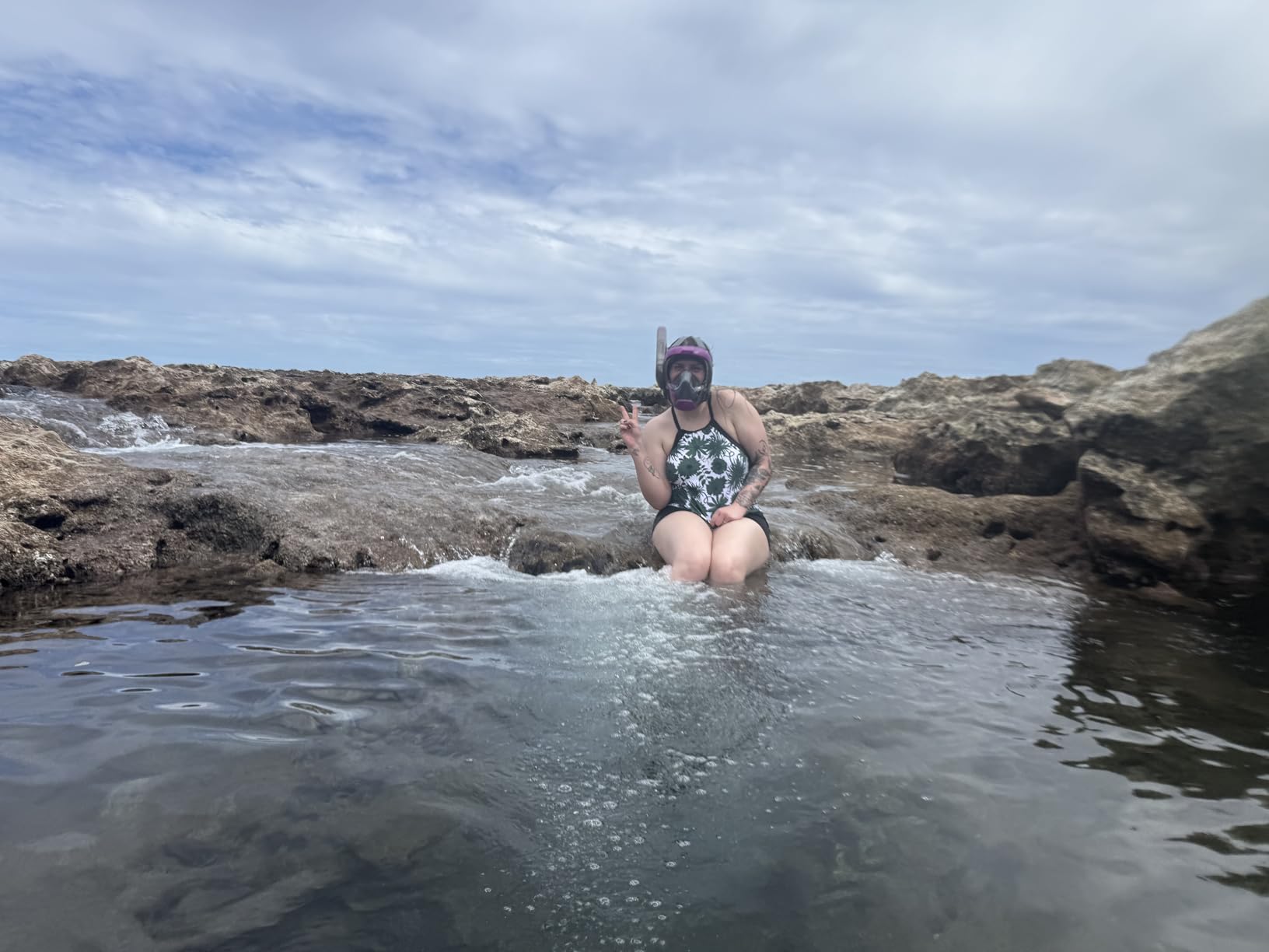 Seaview 180 V3 Full Face Snorkel Mask Adult - The V3 is The Perfect Snorkeling Gear for Adults - Snorkel Mask with 180 Panoramic Viewing and Up to 600% Easier Breathing- Patented Flowtech Air Intake customer photo 1