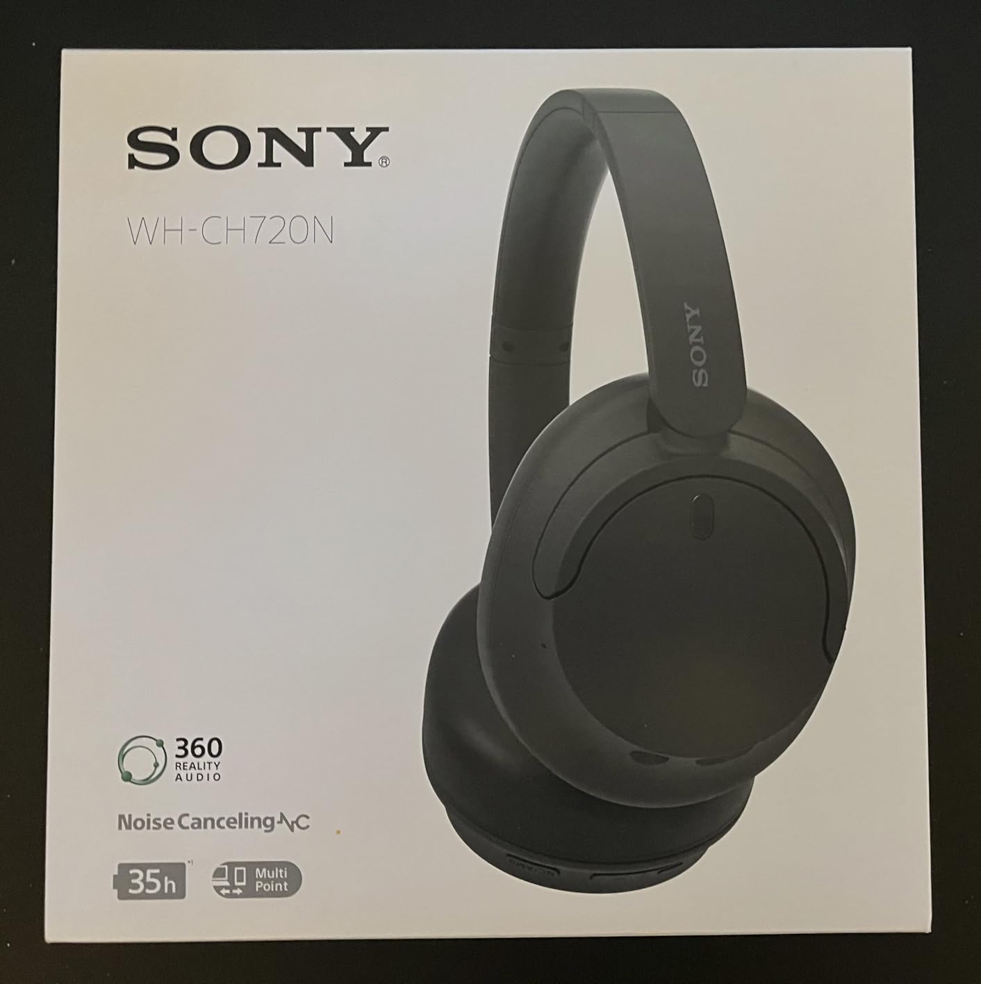 Sony WH-CH720N Noise Canceling Wireless Headphones Bluetooth Over The Ear Headset with Microphone and Alexa Built-in, Black New customer photo 2