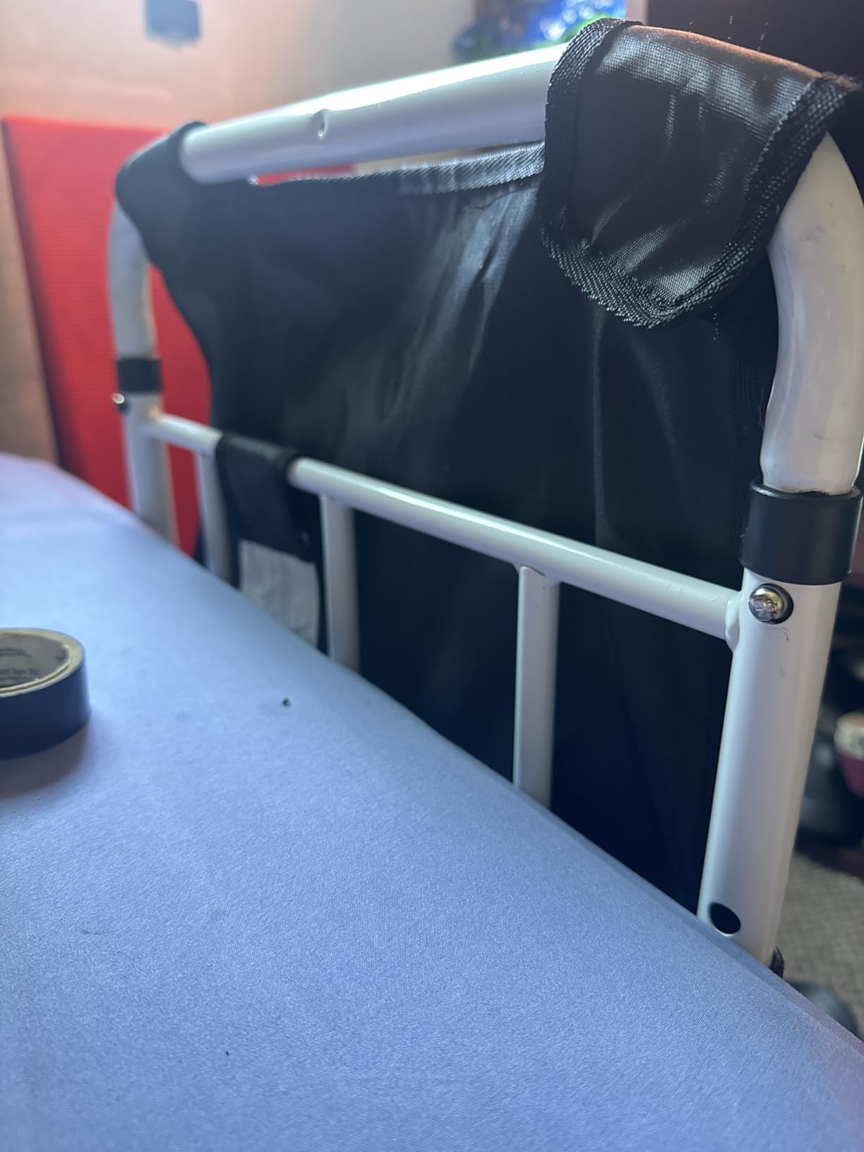 Bed Rails for Elderly Adults Safety - ASTM Approved 2026 Upgrade Adjustable Bed Cane with Non-Slip Ergonomic Handle & Storage Pocket, Bed Railings for Seniors Load 380 LBS, Tool-Free, Model BM03-1 customer photo 2